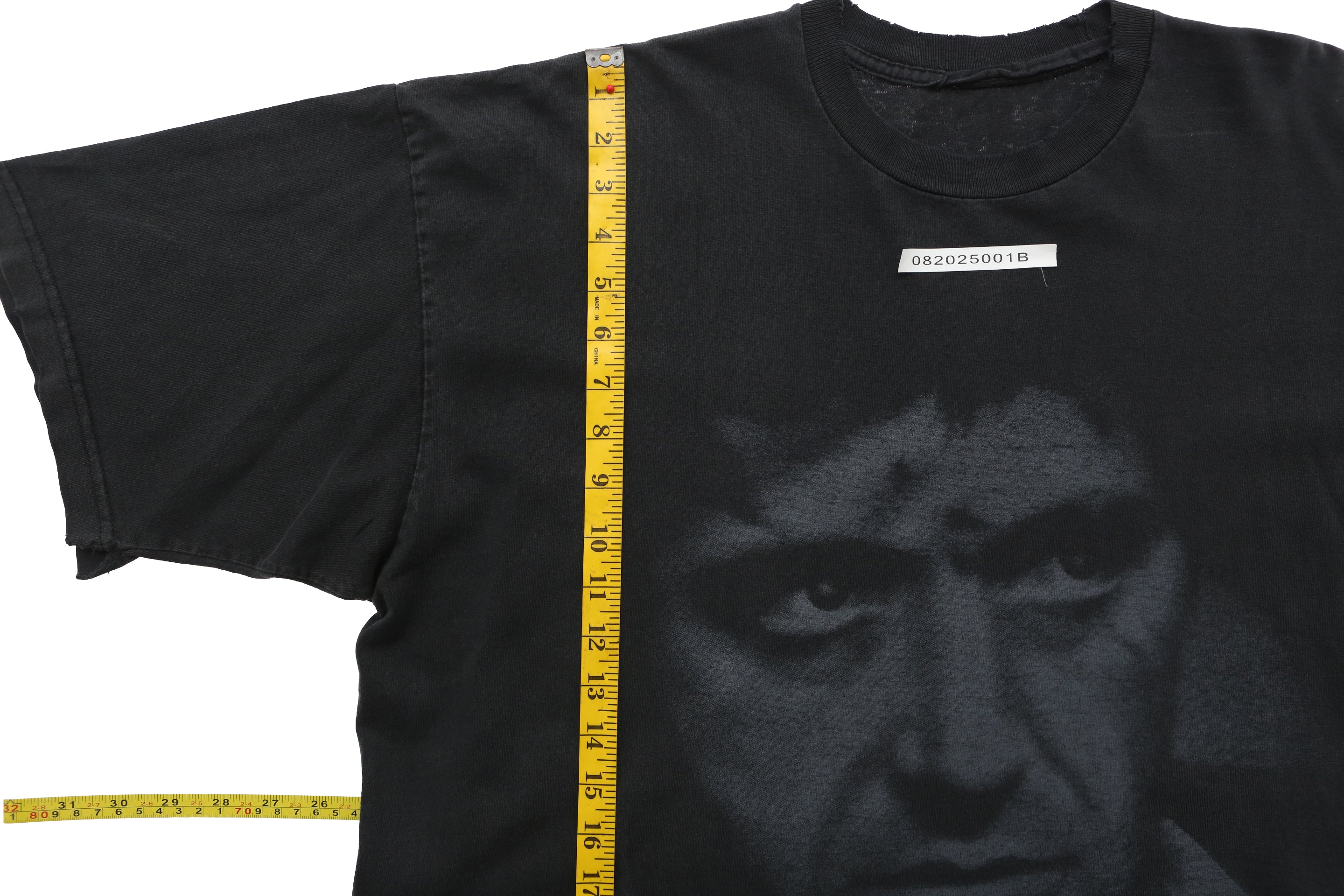 Y2K Tony Montana Big Face T-shirt