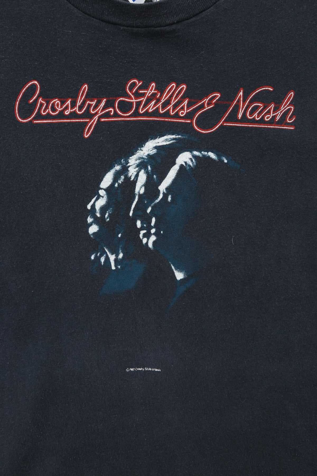 1987 Crosby, Stills & Nash "The Acoustic Tour" Concert T-shirt