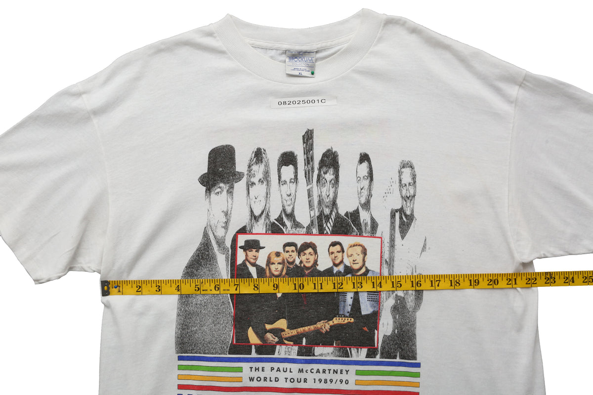1989 Paul McCartney World Tour T-shirt
