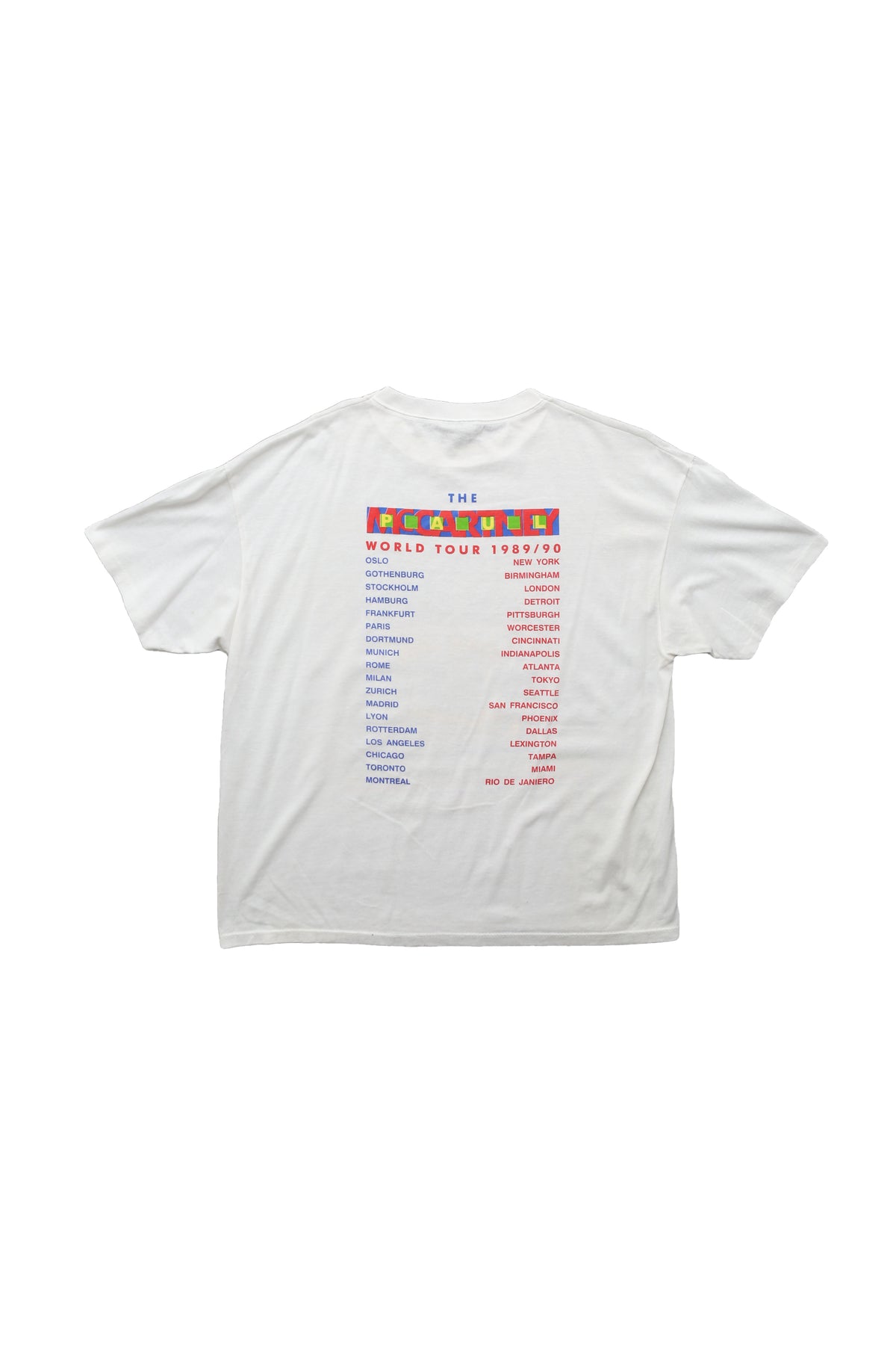 1989 Paul McCartney World Tour T-shirt
