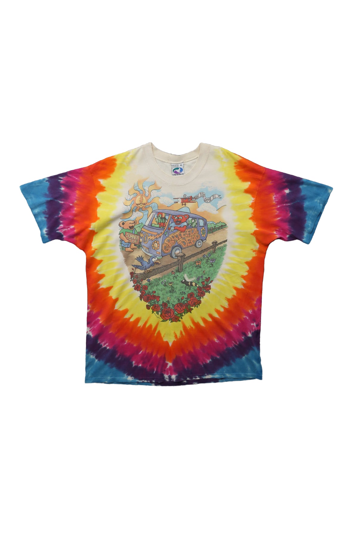 1994 Grateful Dead "Summer Tour" Tie Dye T-shirt