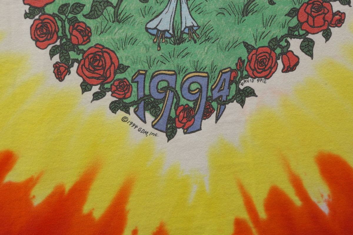 1994 Grateful Dead "Summer Tour" Tie Dye T-shirt