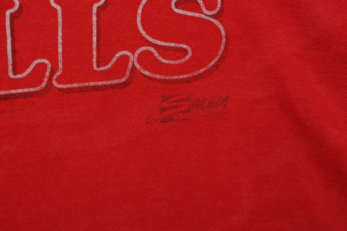 1990 Salem Sportswear Chicago Bulls "Key Players" T-shirt