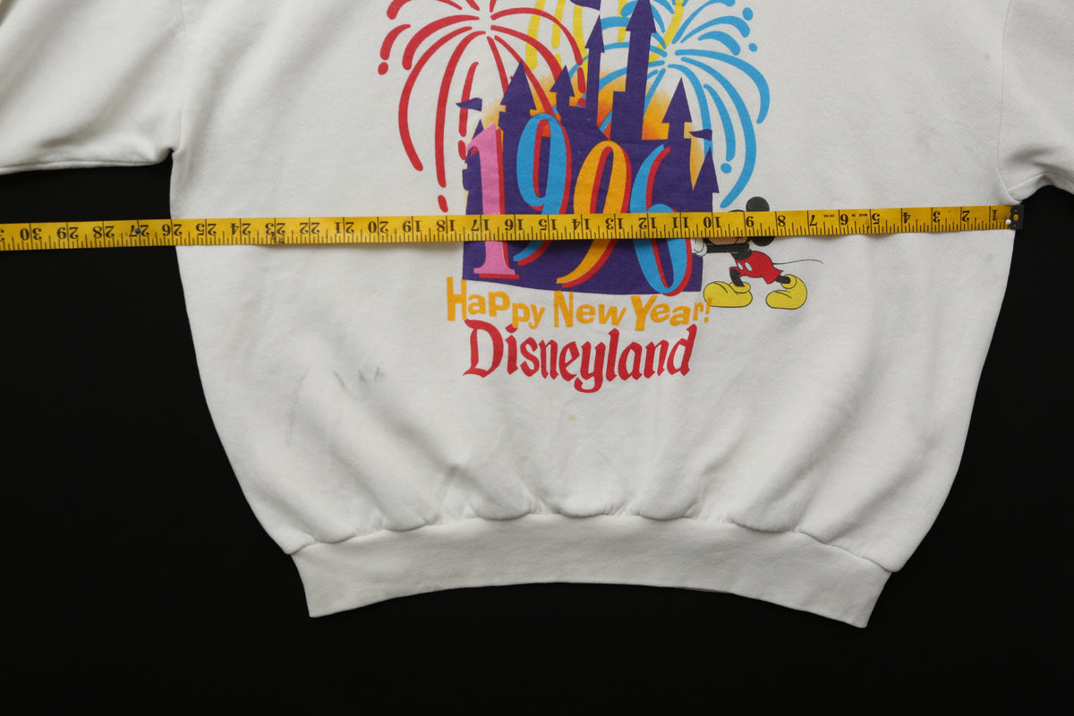 1996 Disneyland "Happy New Year" Crewneck Sweater