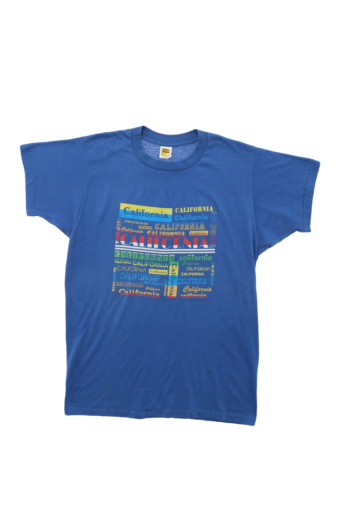 Vintage California Monogram Print T-shirt
