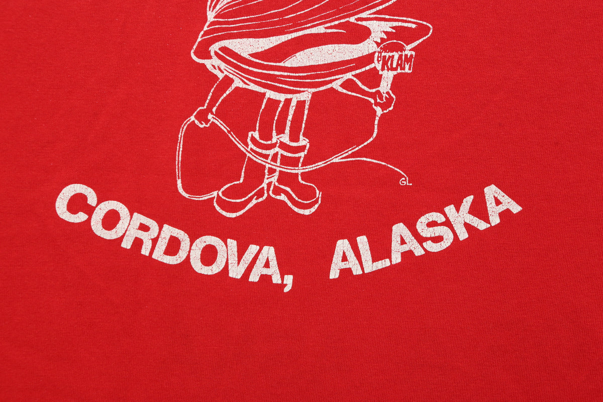 Vintage "United States of Alaska" KLAM Radio T-shirt