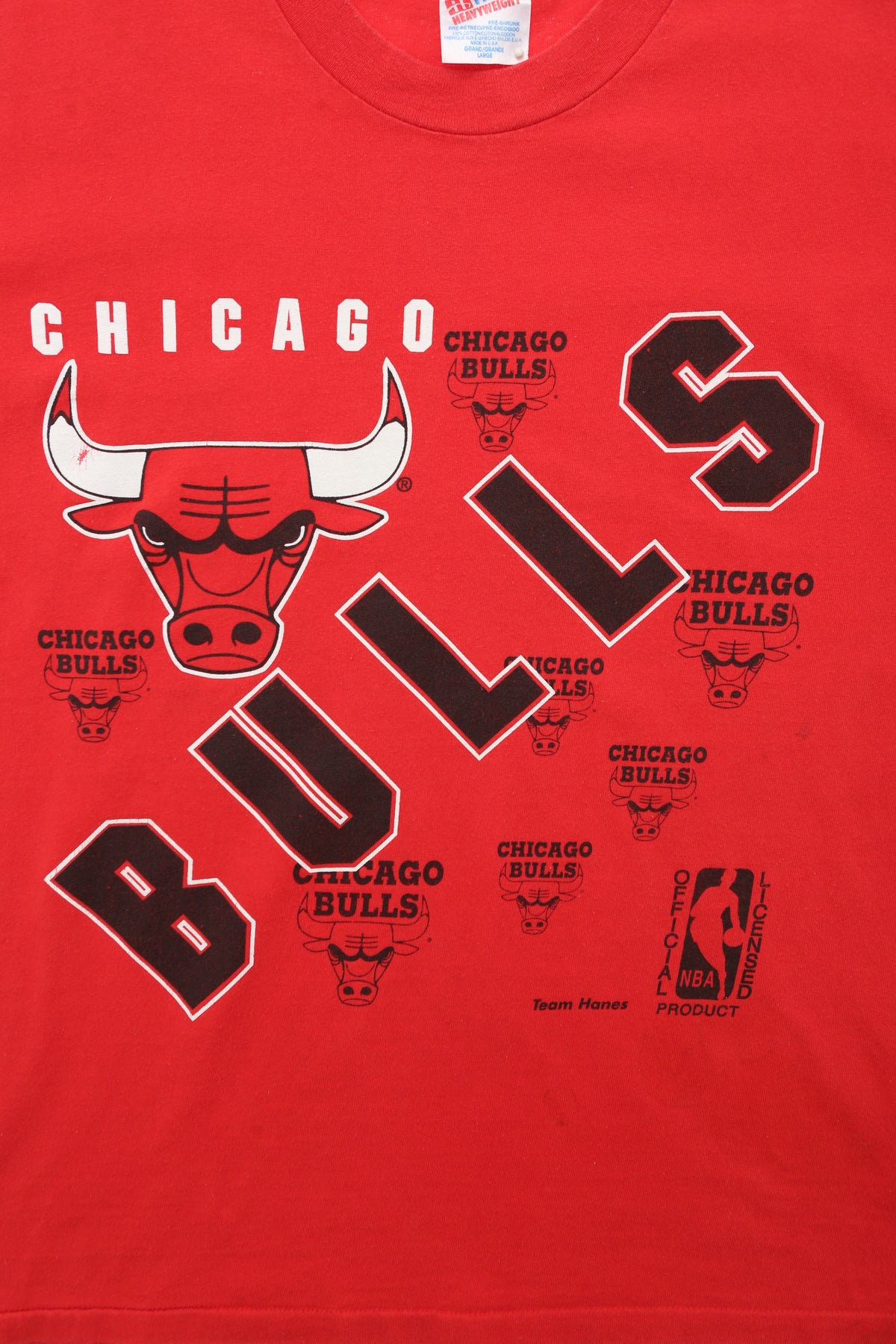Vintage 1990's Chicago Bulls Multi logo T-shirt