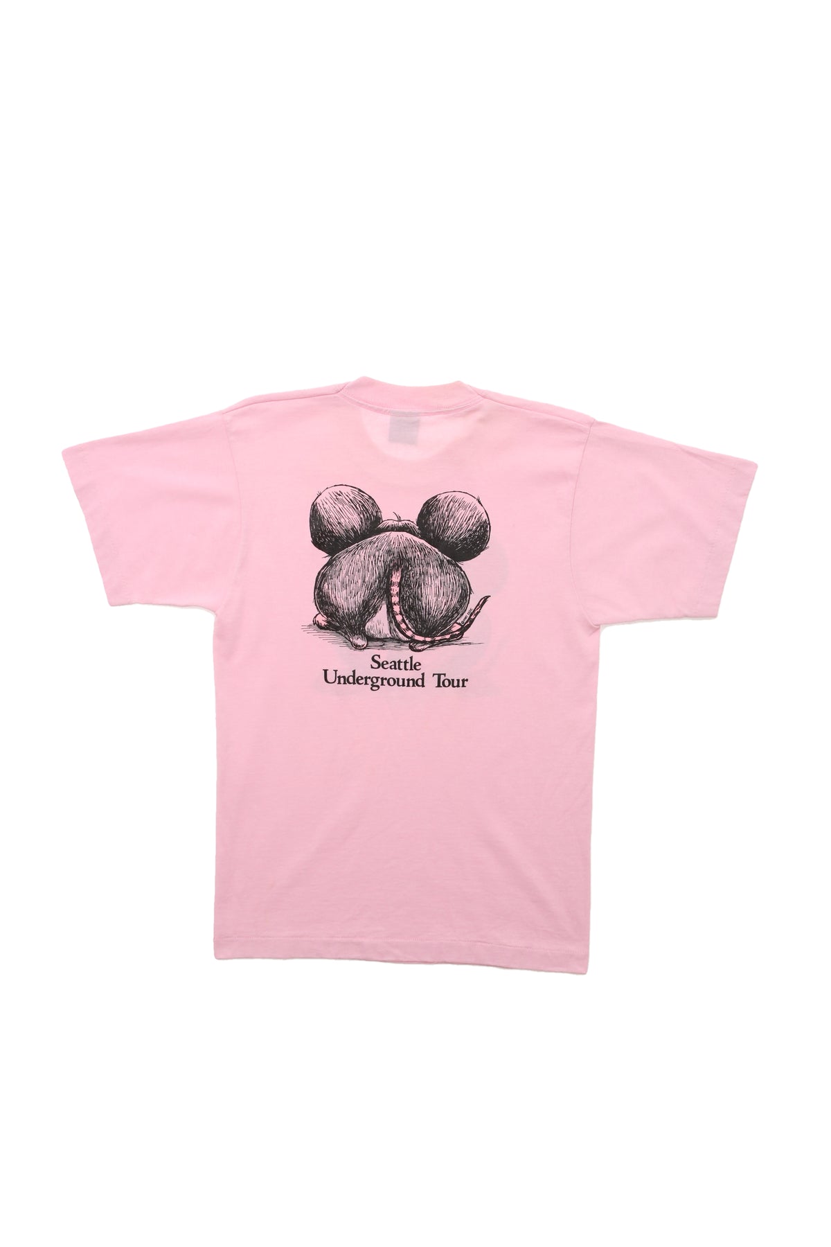 1987 Seattle Underground Tour Rat T-shirt