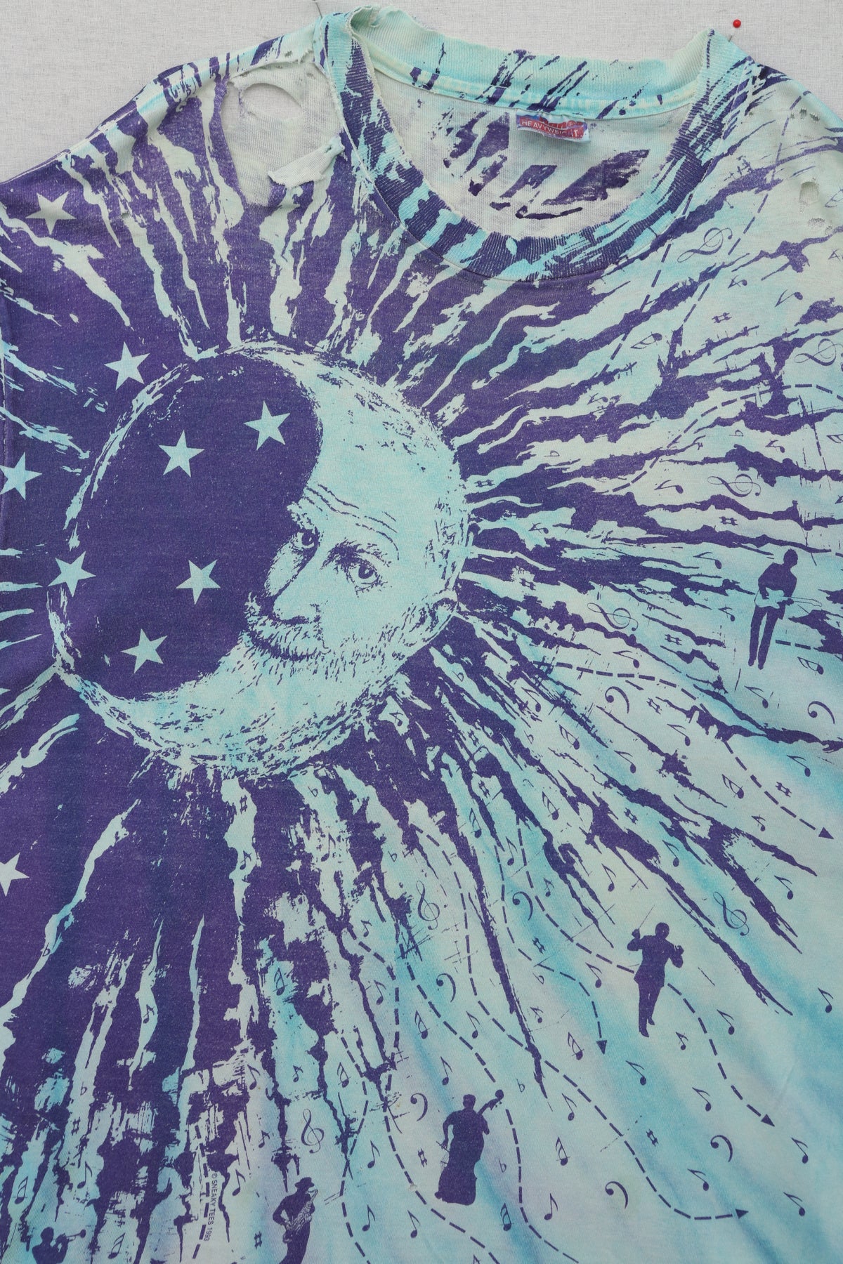 1995 Tammy Schatz Celestial Tie-Dye T-shirt