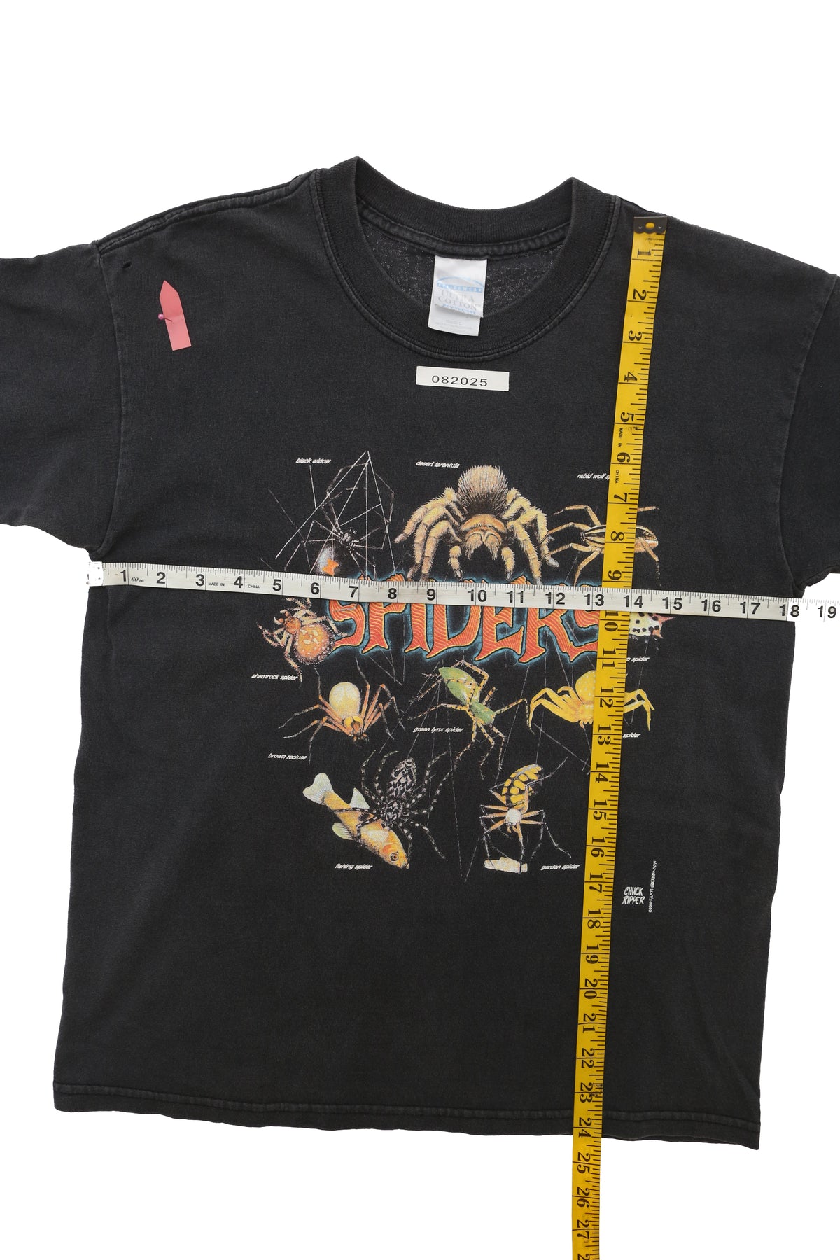 Vintage Spiders Nature Chart T-shirt