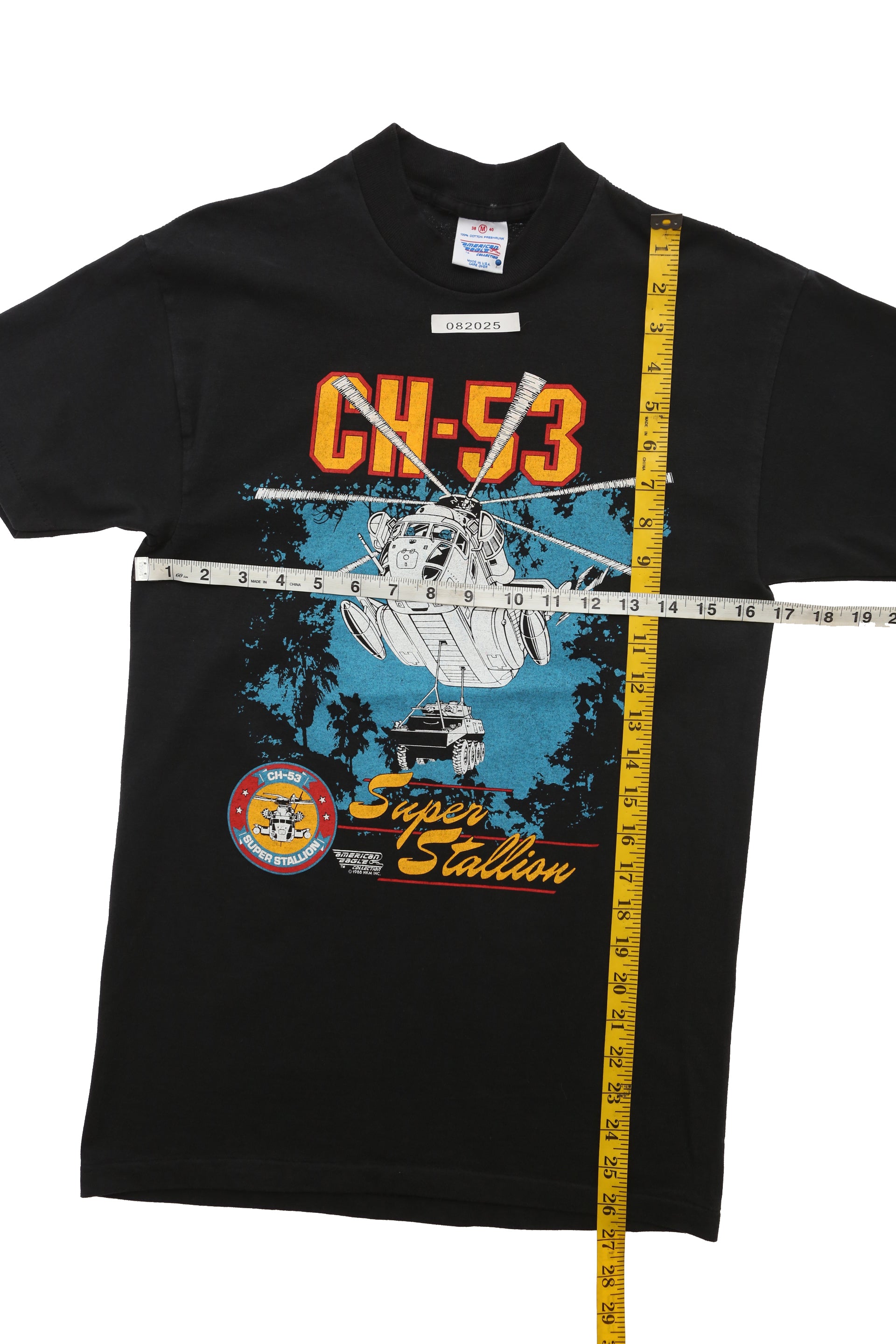 1988 Vintage CH-53 Super Stallion Military Helicopter t-shirt