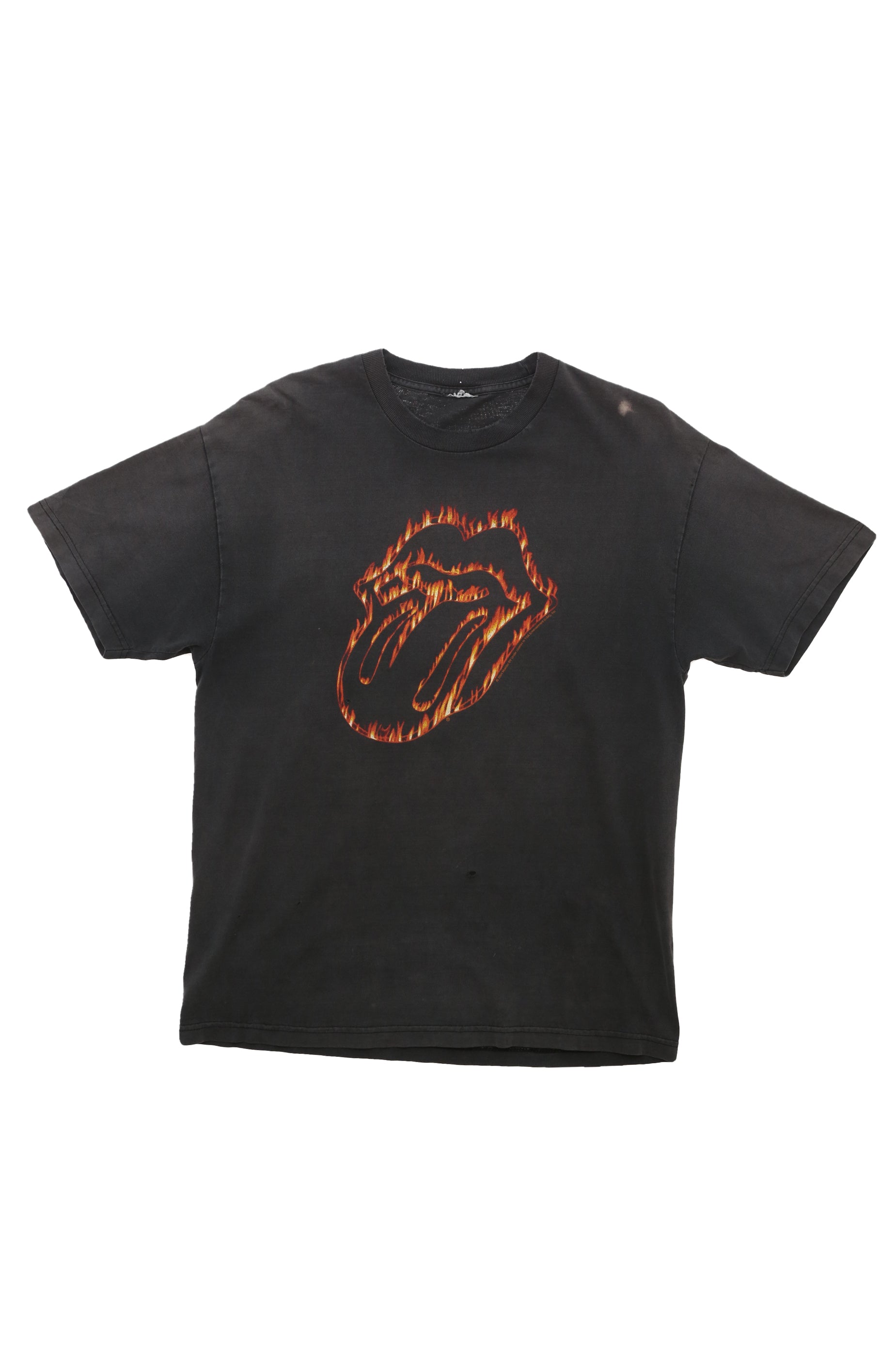 The Rolling Stones "Flaming Kiss" t-shirt