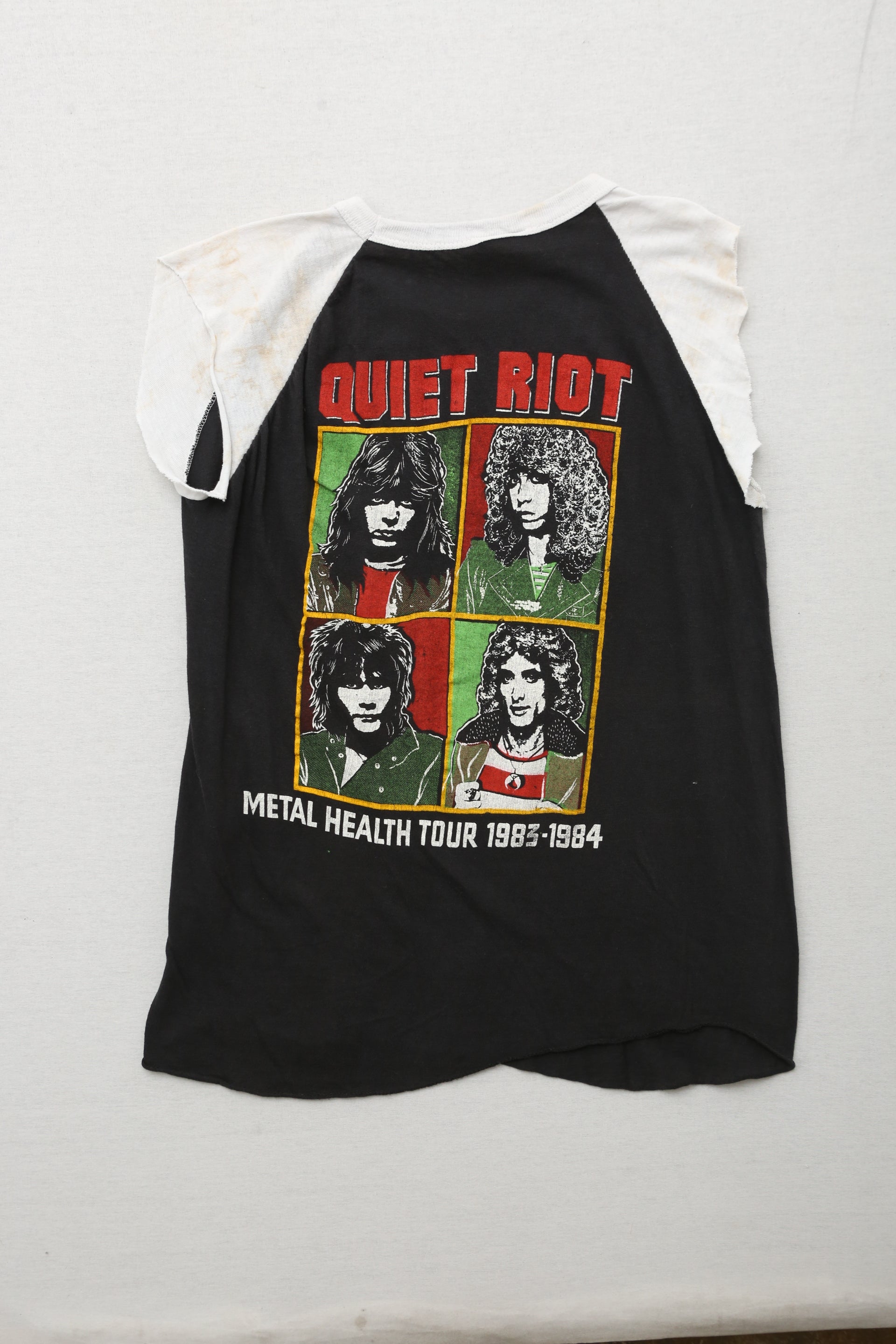 1983 Vintage Quiet Riot Concert Tour tee