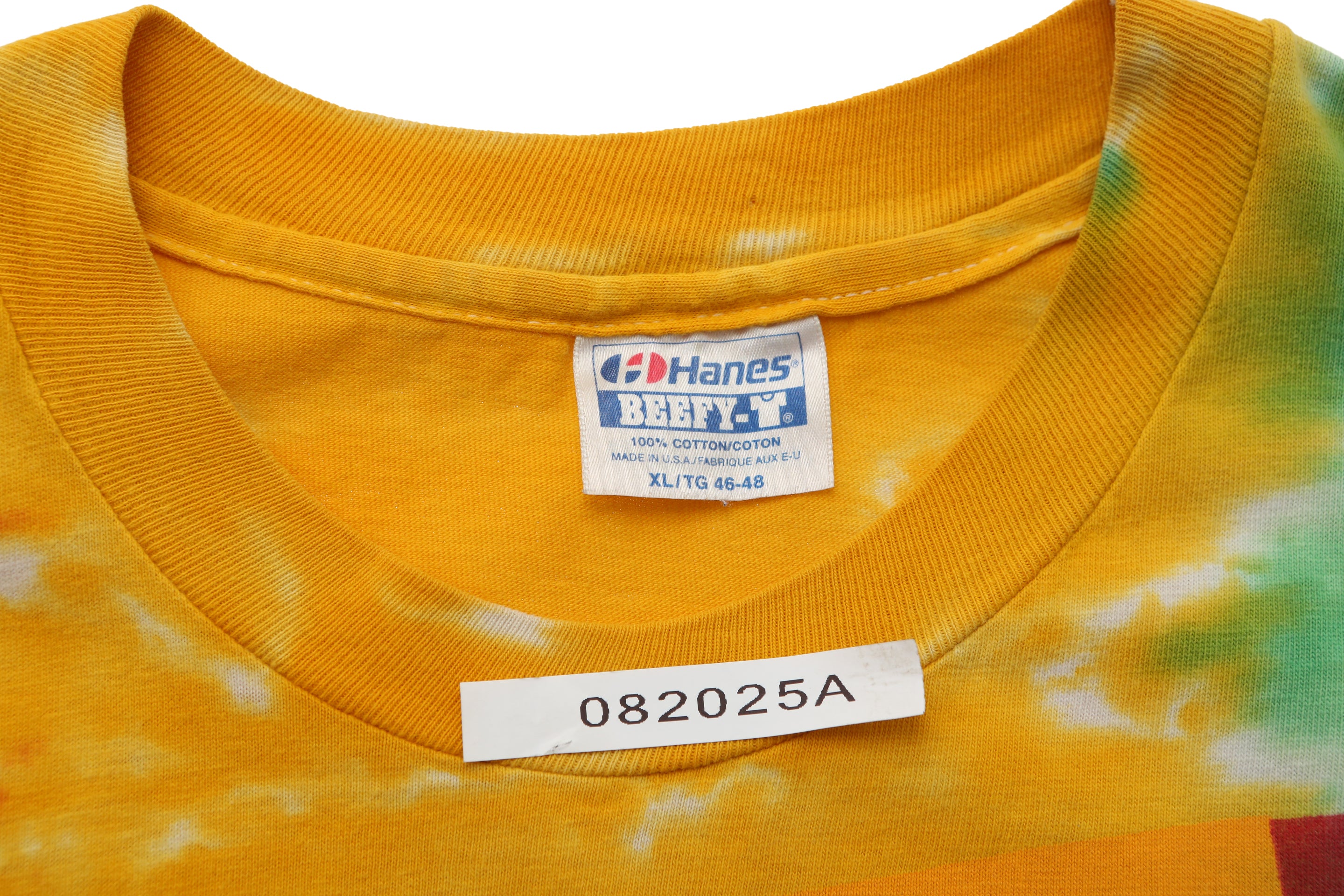 1990's Vintage Bob Marley "Rasta Collage" Tie Dye tee