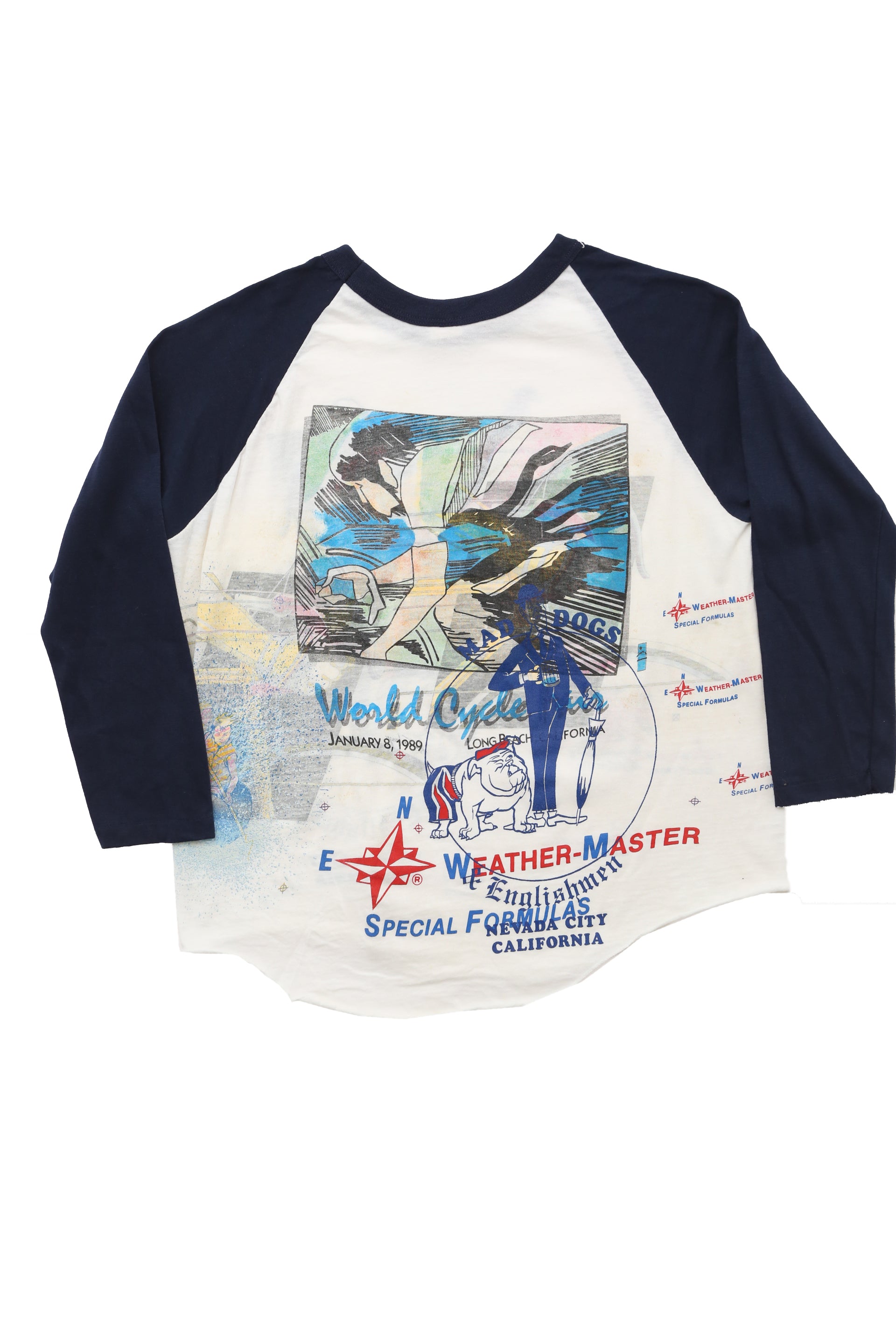 1980 Vintage Mad Dogs & Englishmen Raglan tee