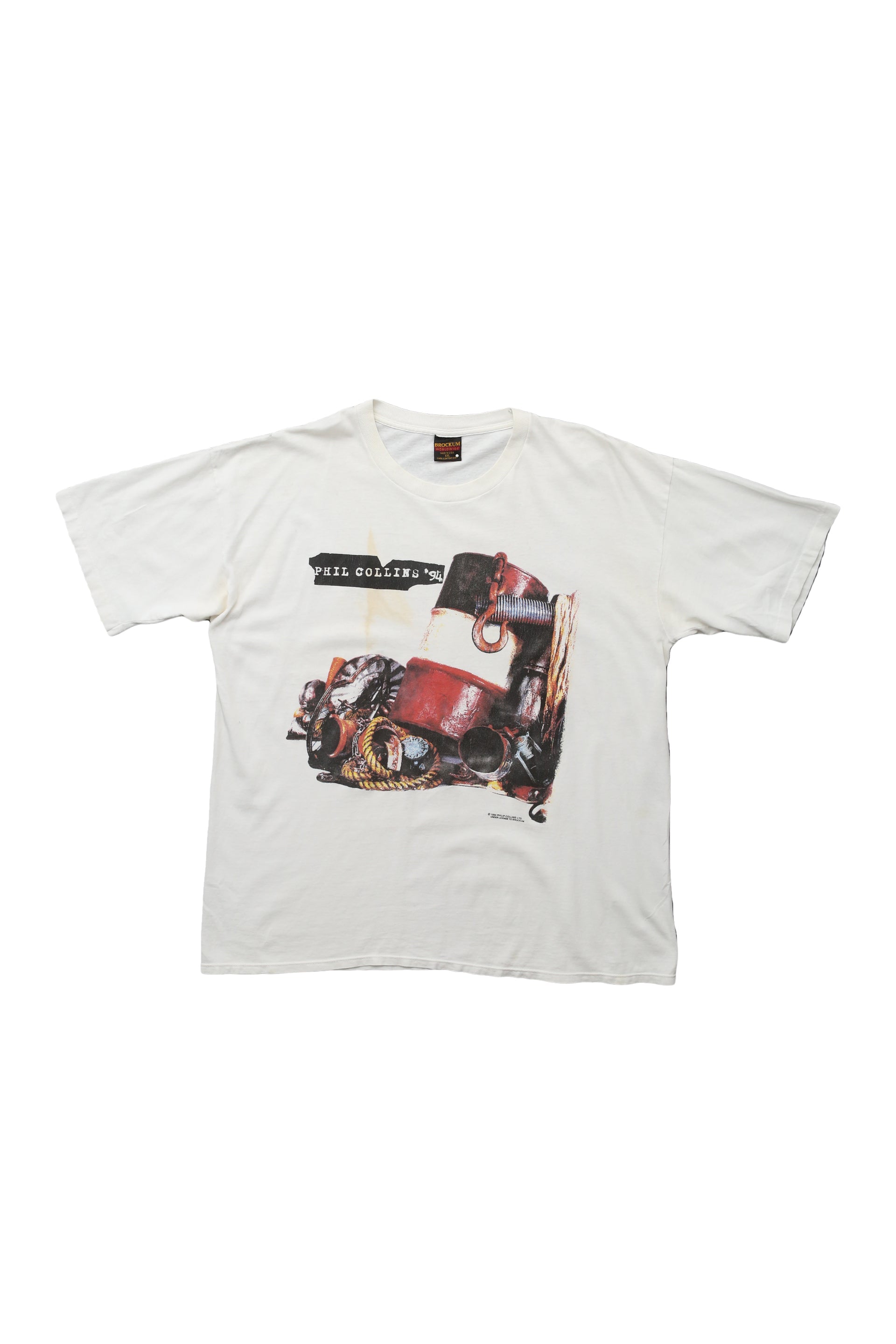 1994 Vintage Phil Collins "Both Sides" World Tour tee