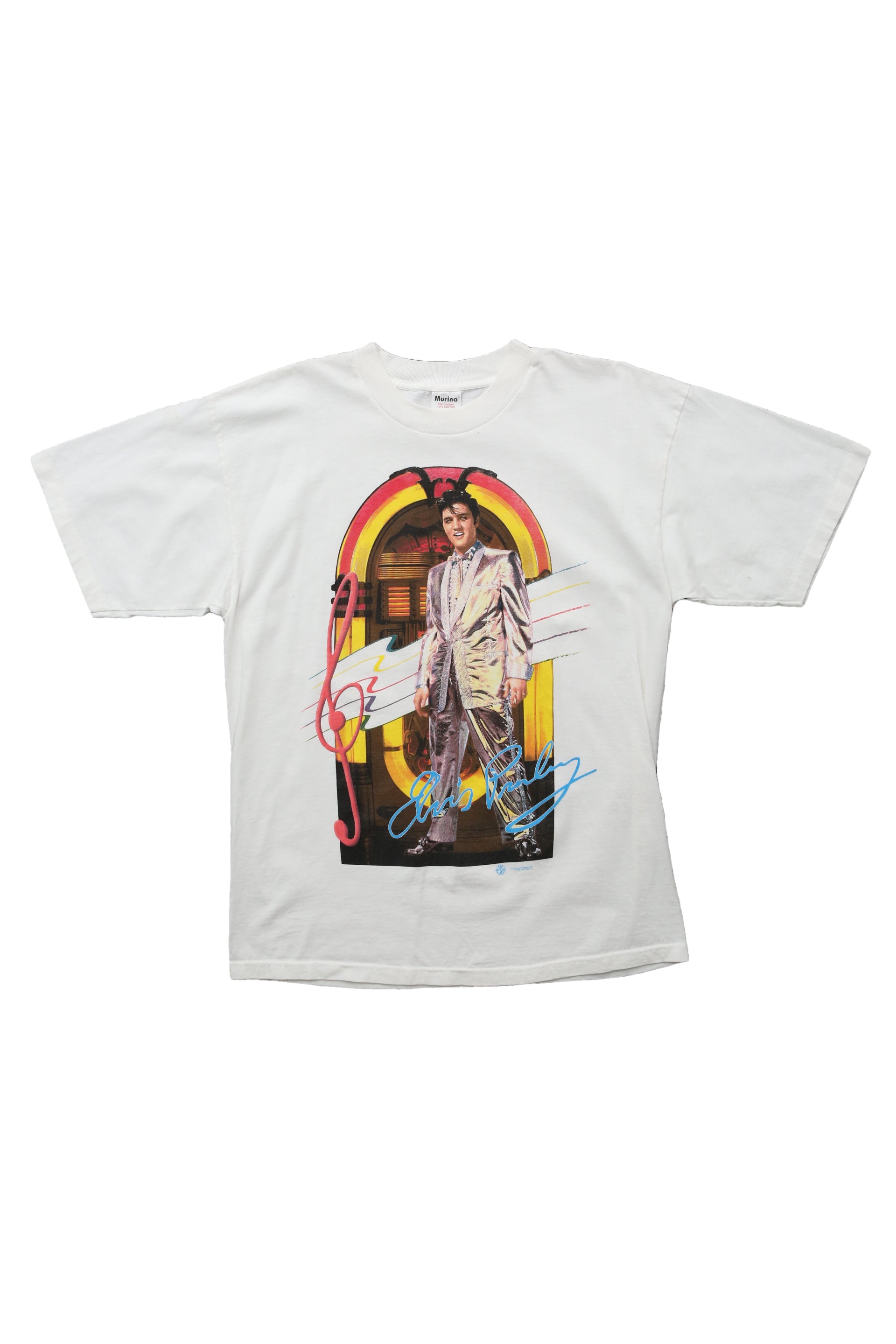1996 Vintage Elvis Presley Jukebox graphic tee