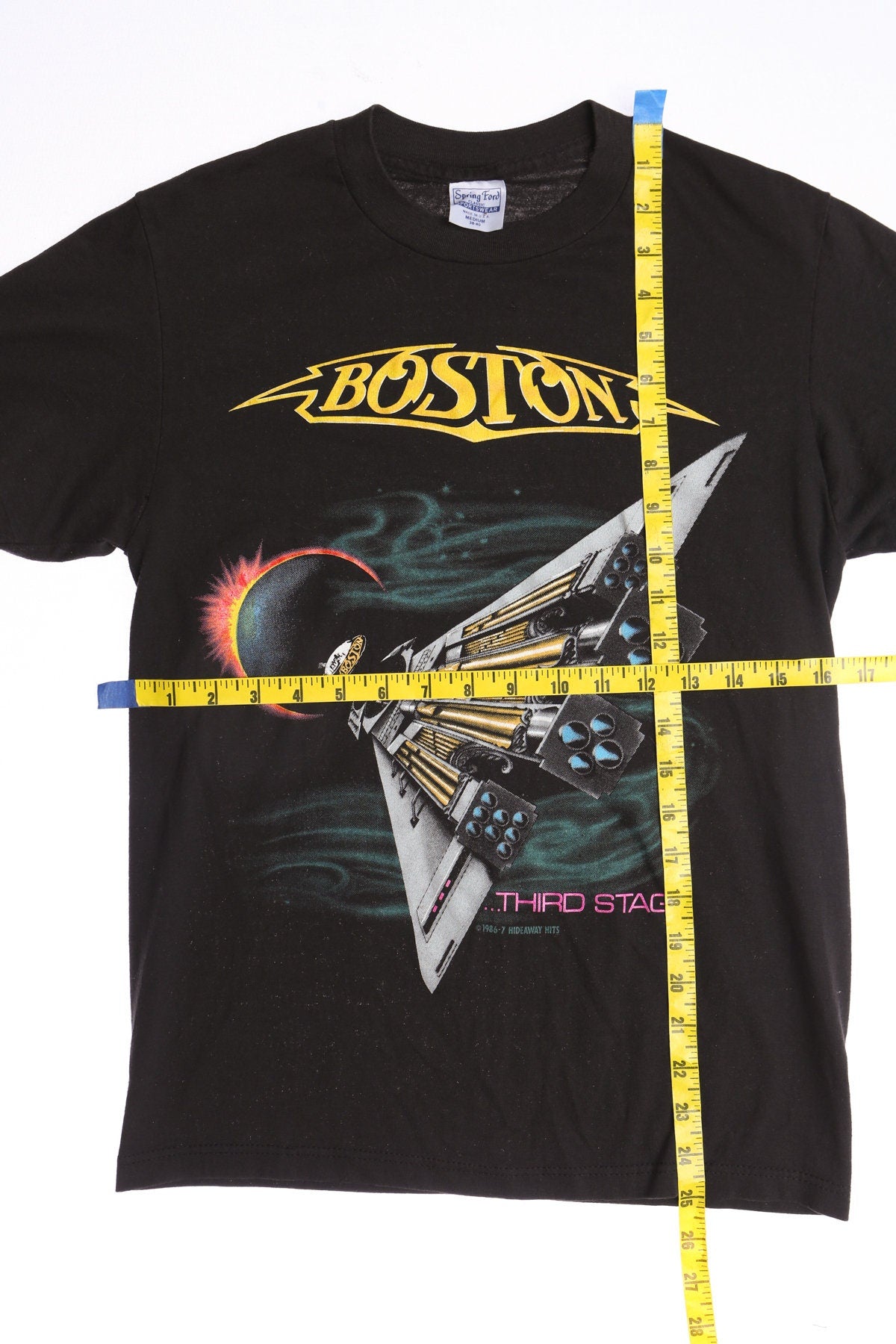 Boston Third Stage Black Graphic T-shirt