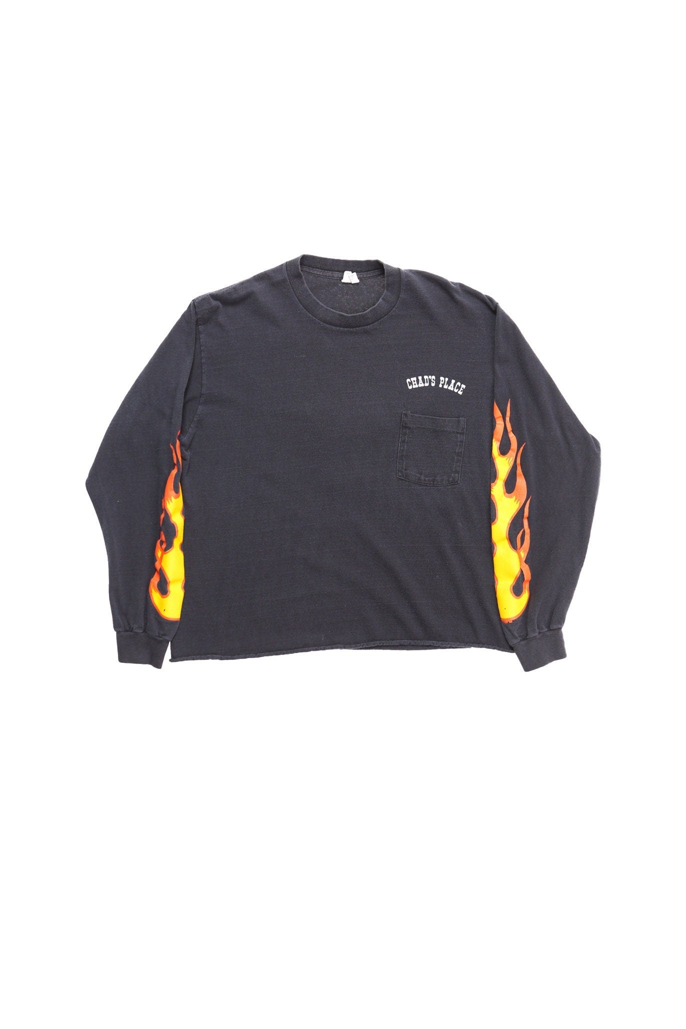 Vintage Biker "Chad's Place" Long Sleeve Shirt