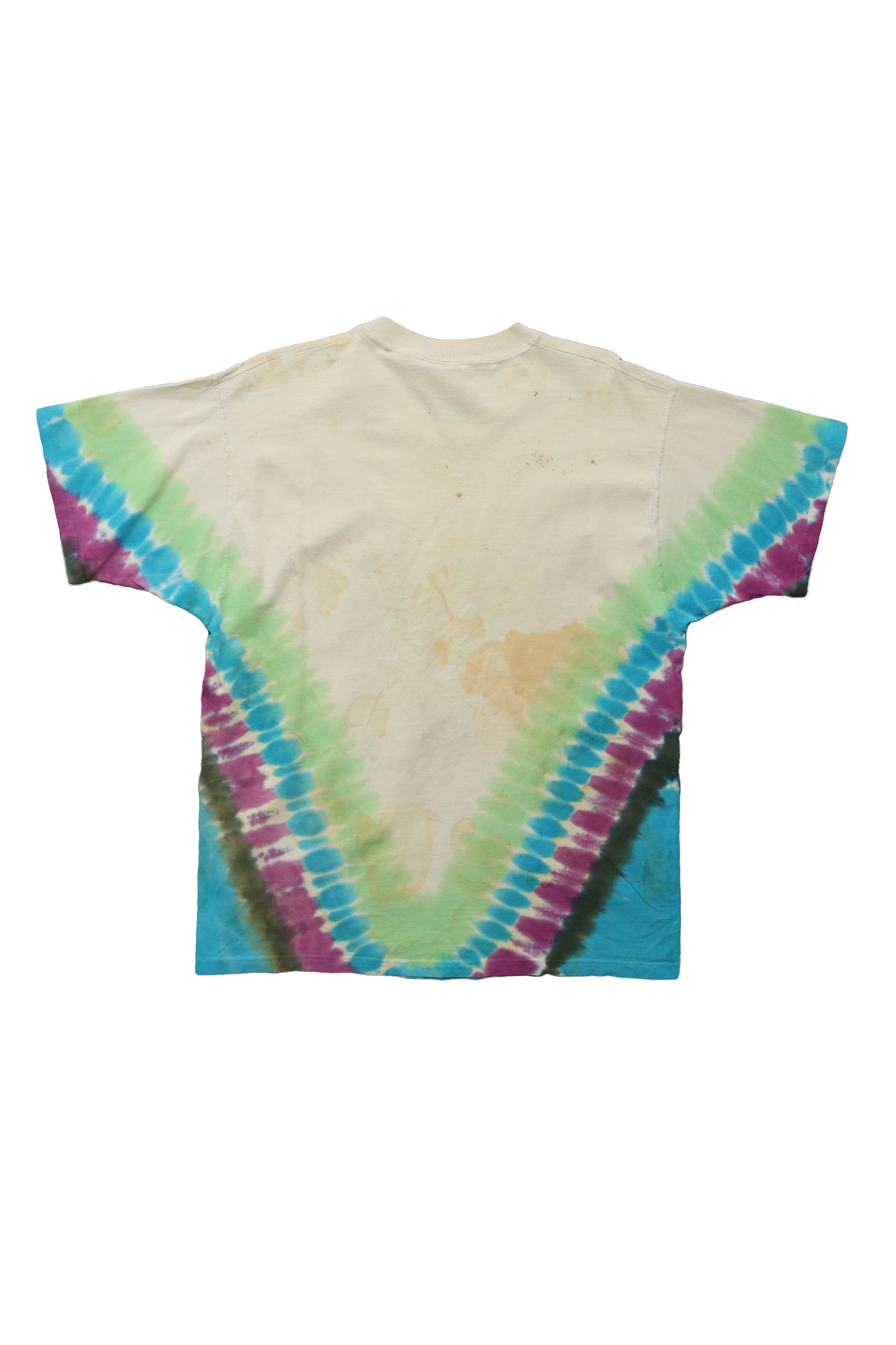 The Muppets Liquid Blue Tie Dye Vintage T-Shirt
