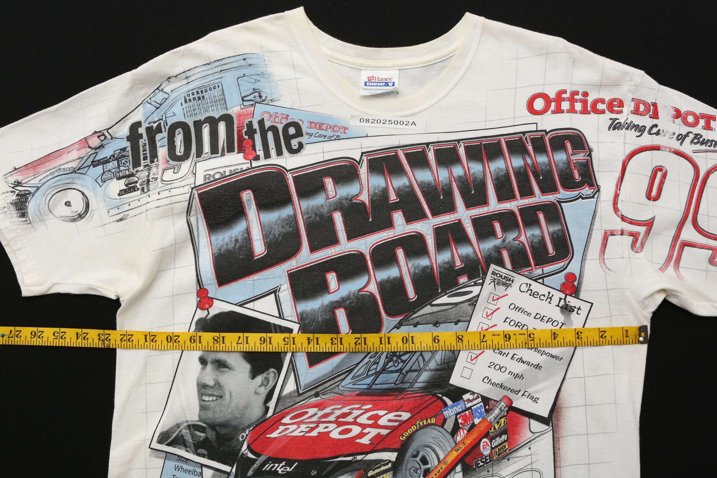 Vintage Nascar Carl Edwards Racing T-Shirt