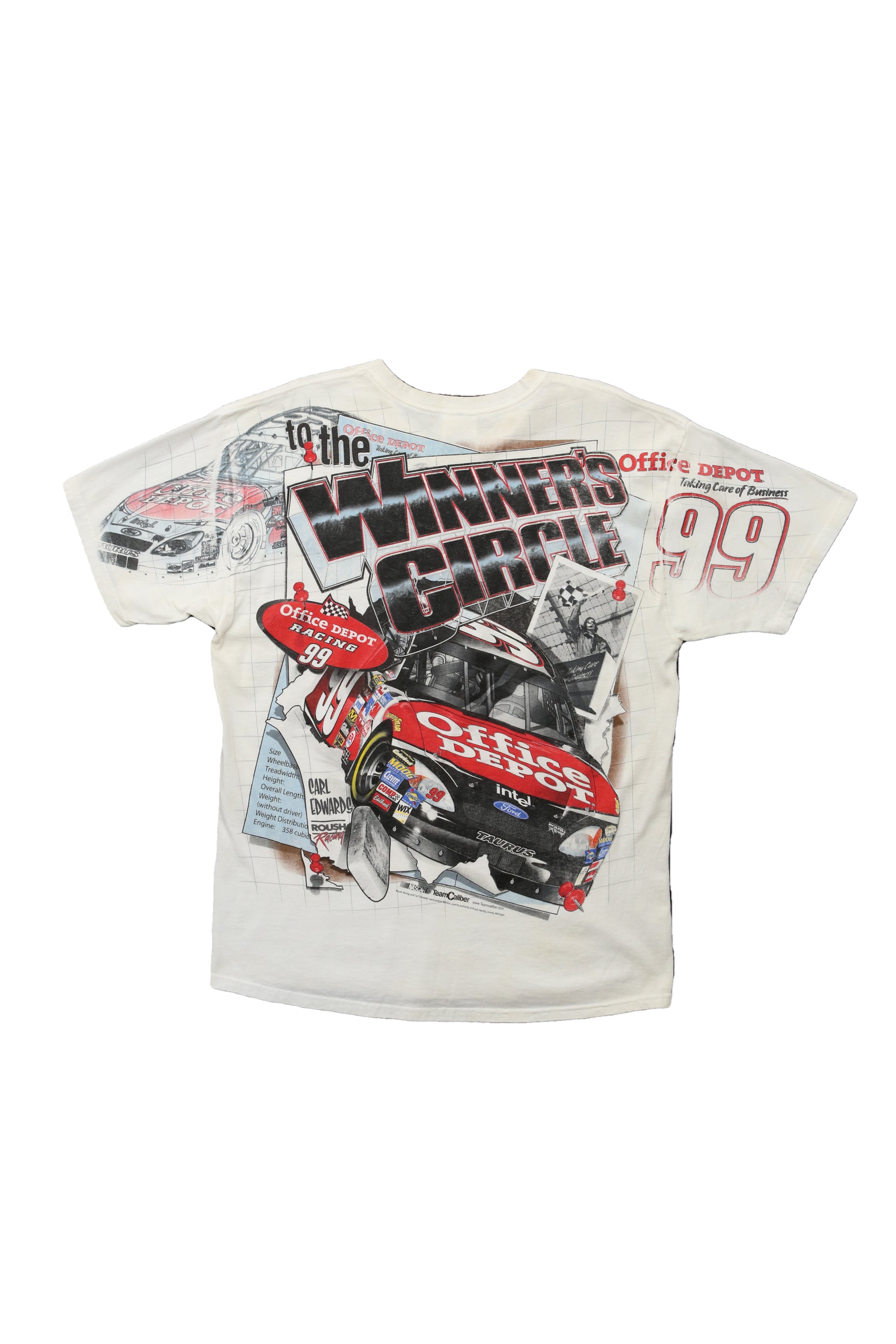 Vintage Nascar Carl Edwards Racing T-Shirt