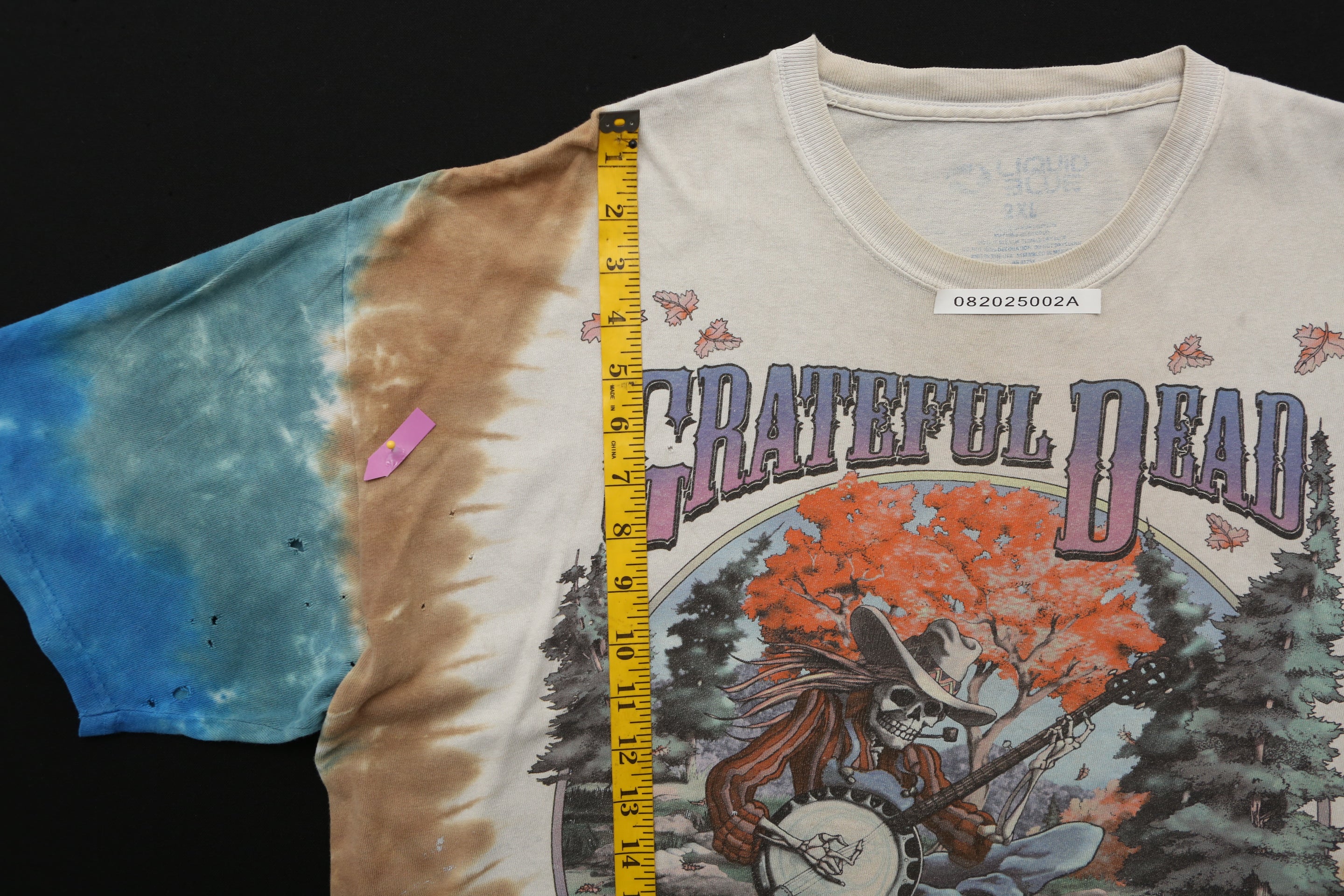 1994 Grateful Dead Fall Tour REPRINT(2000) Tie Dye T-Shirt