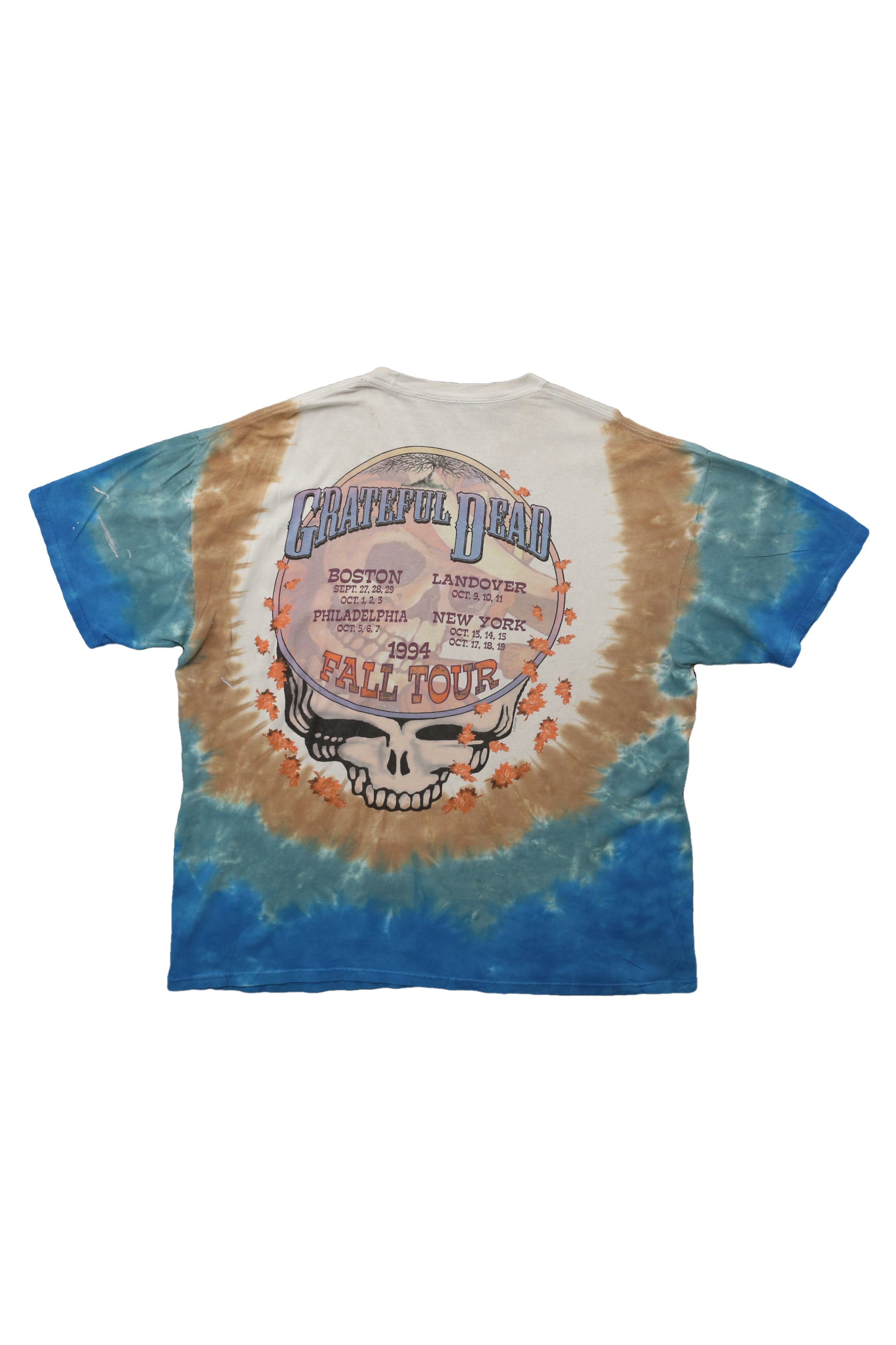 1994 Grateful Dead Fall Tour REPRINT(2000) Tie Dye T-Shirt