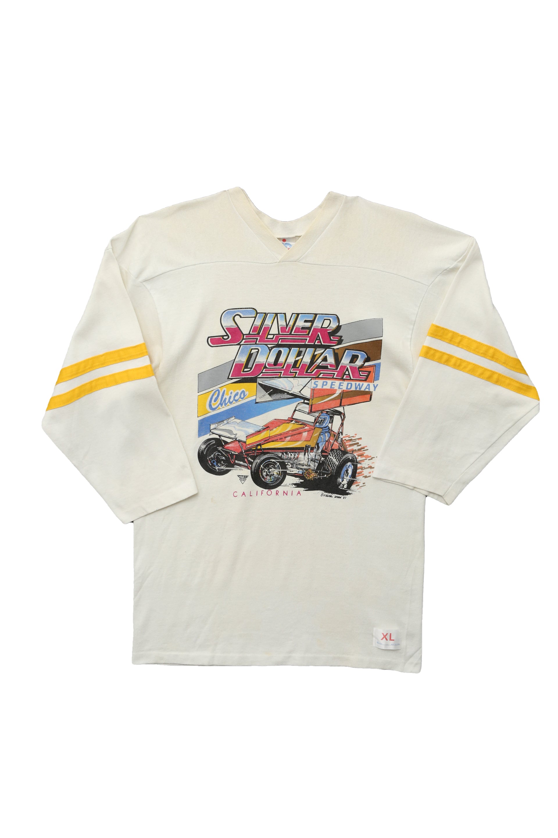 Silver Dollar Speedway Graphic Long Sleeve Shirt
