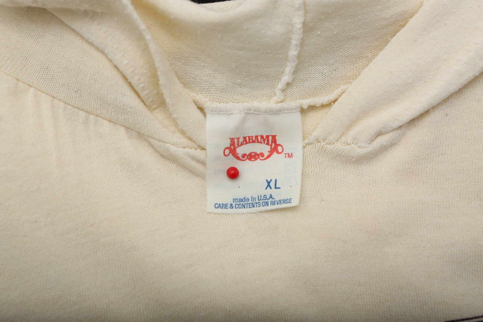 Vintage Alabama Sleeveless Hooded T-Shirt