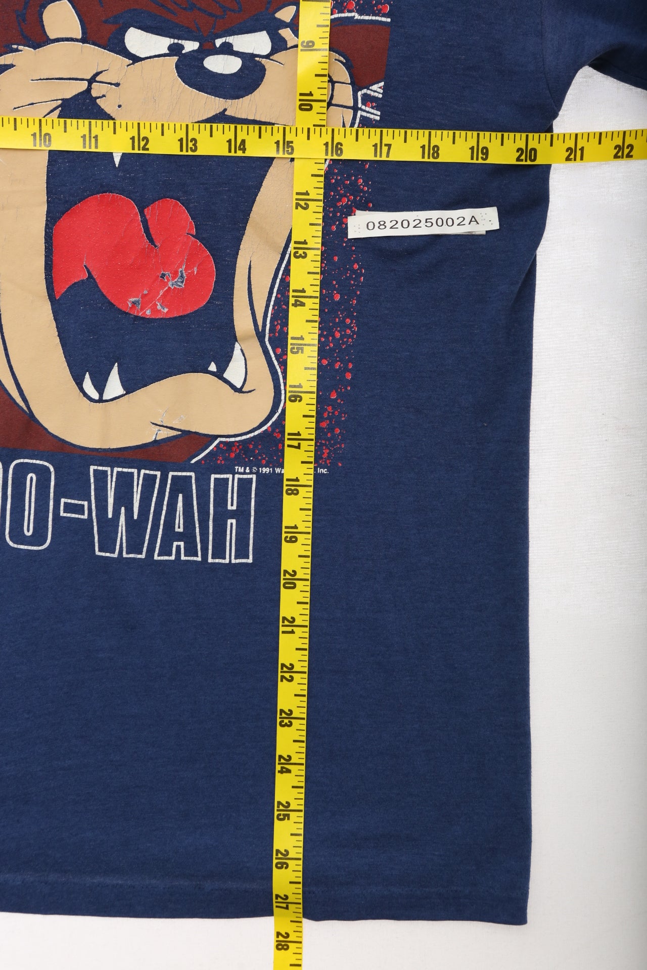 1991 Vintage Jostens Fort Ord Tasmanian Devil Graphic T-Shirt