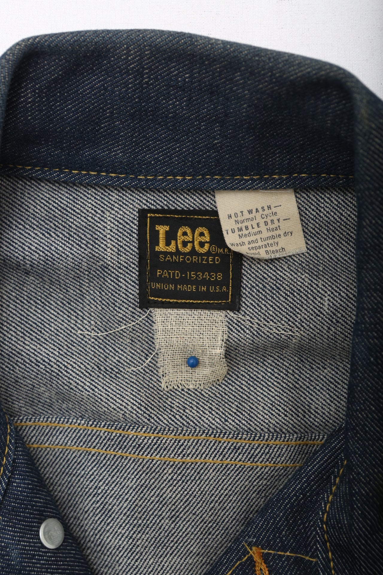 1980's Deadstock Lee Trucker Denim Jacket