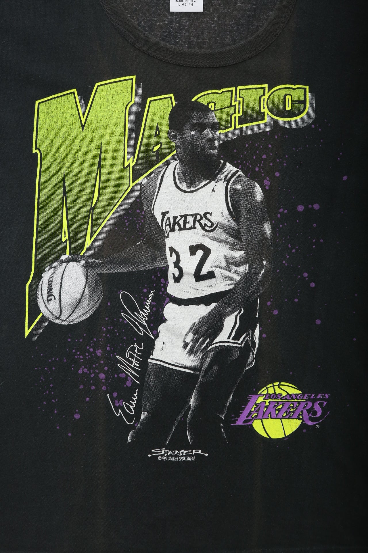 1989 Lakers Magic Johnson T-shirt