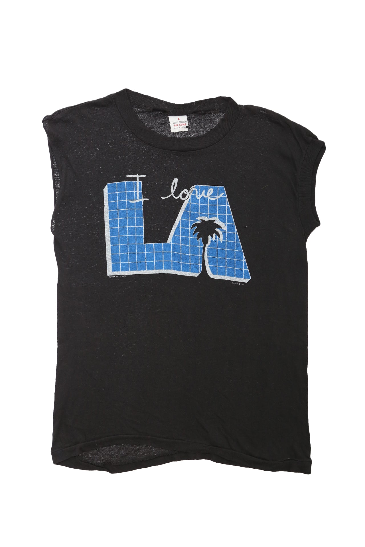 1986 I Love LA Sleeveless Tanktop