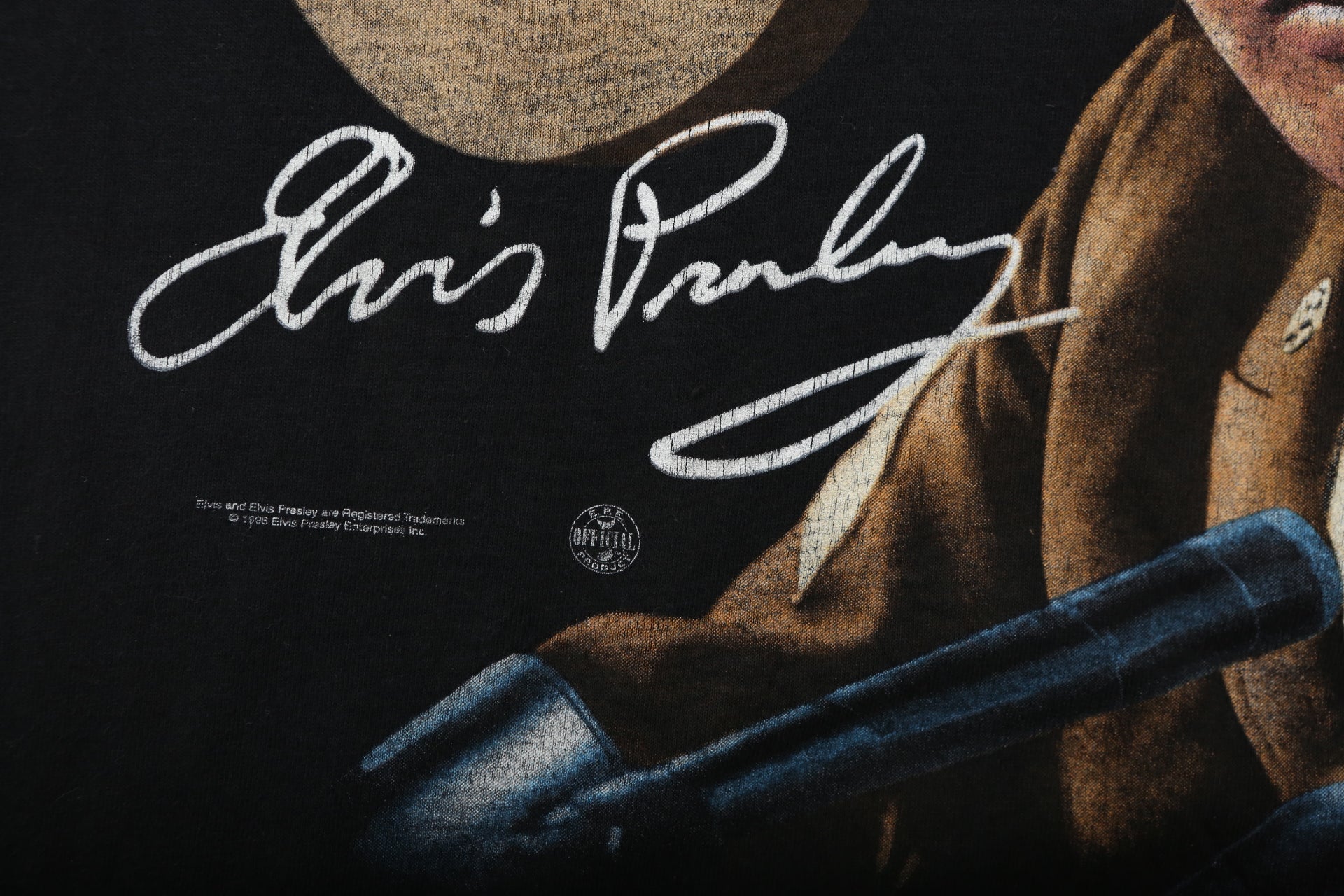 Elvis Presley "King of Rock and Roll" Army Uniform T-Shirt