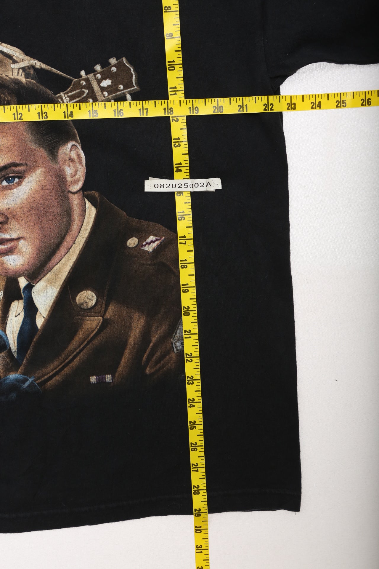 Elvis Presley "King of Rock and Roll" Army Uniform T-Shirt