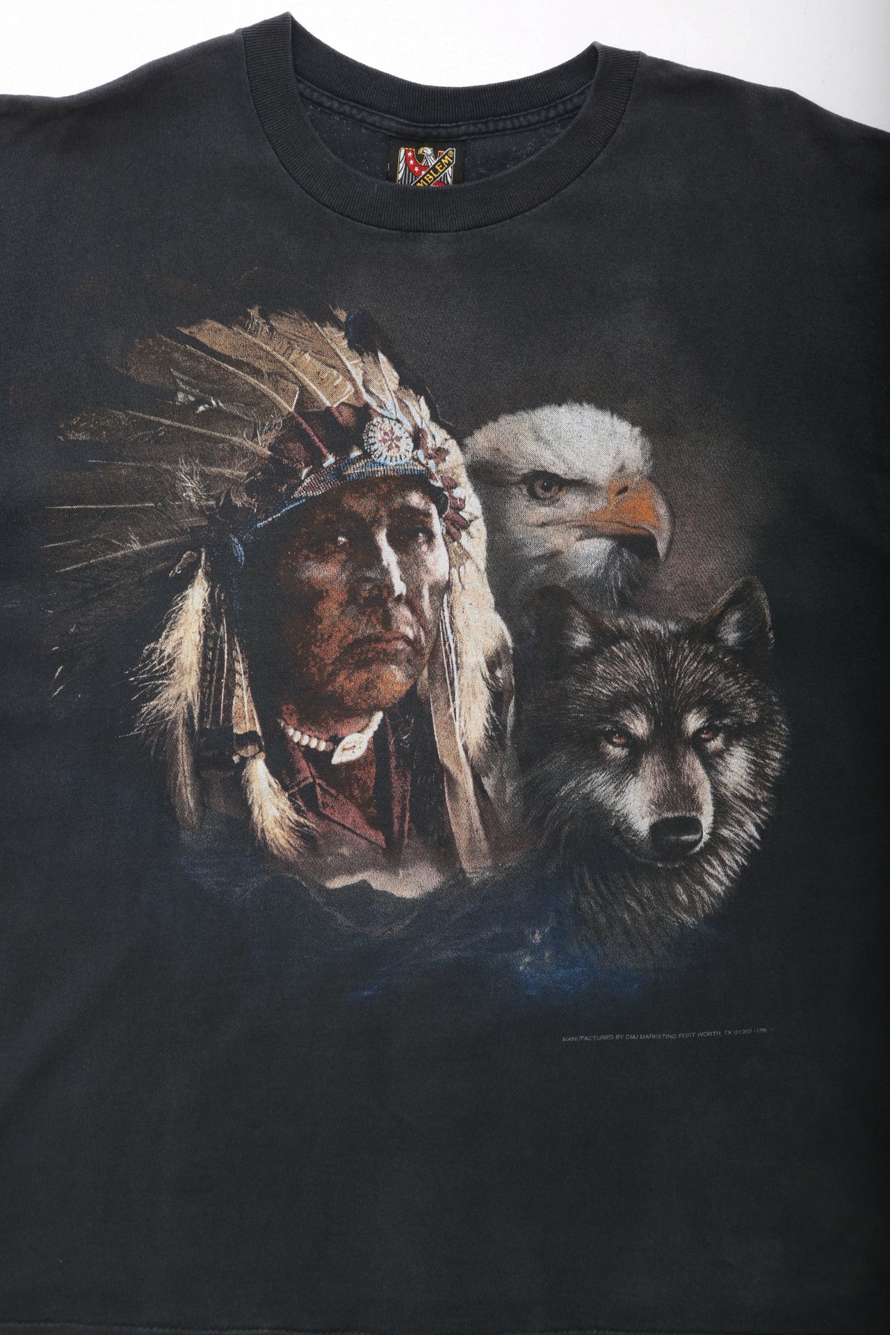 3D Emblem 1994 Pahrump Festival Native American T-Shirt