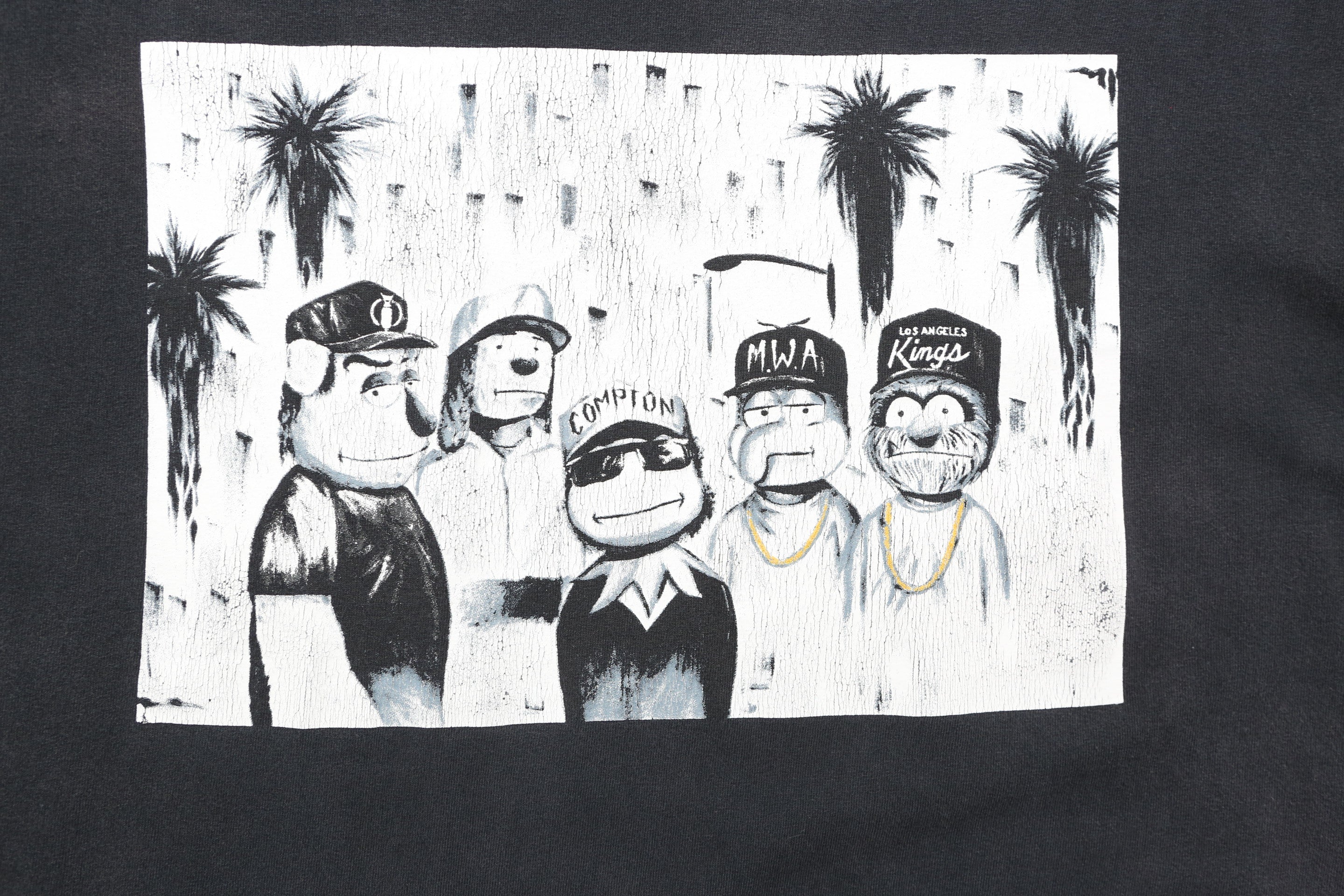 The Muppets NWA graphic T-shirt