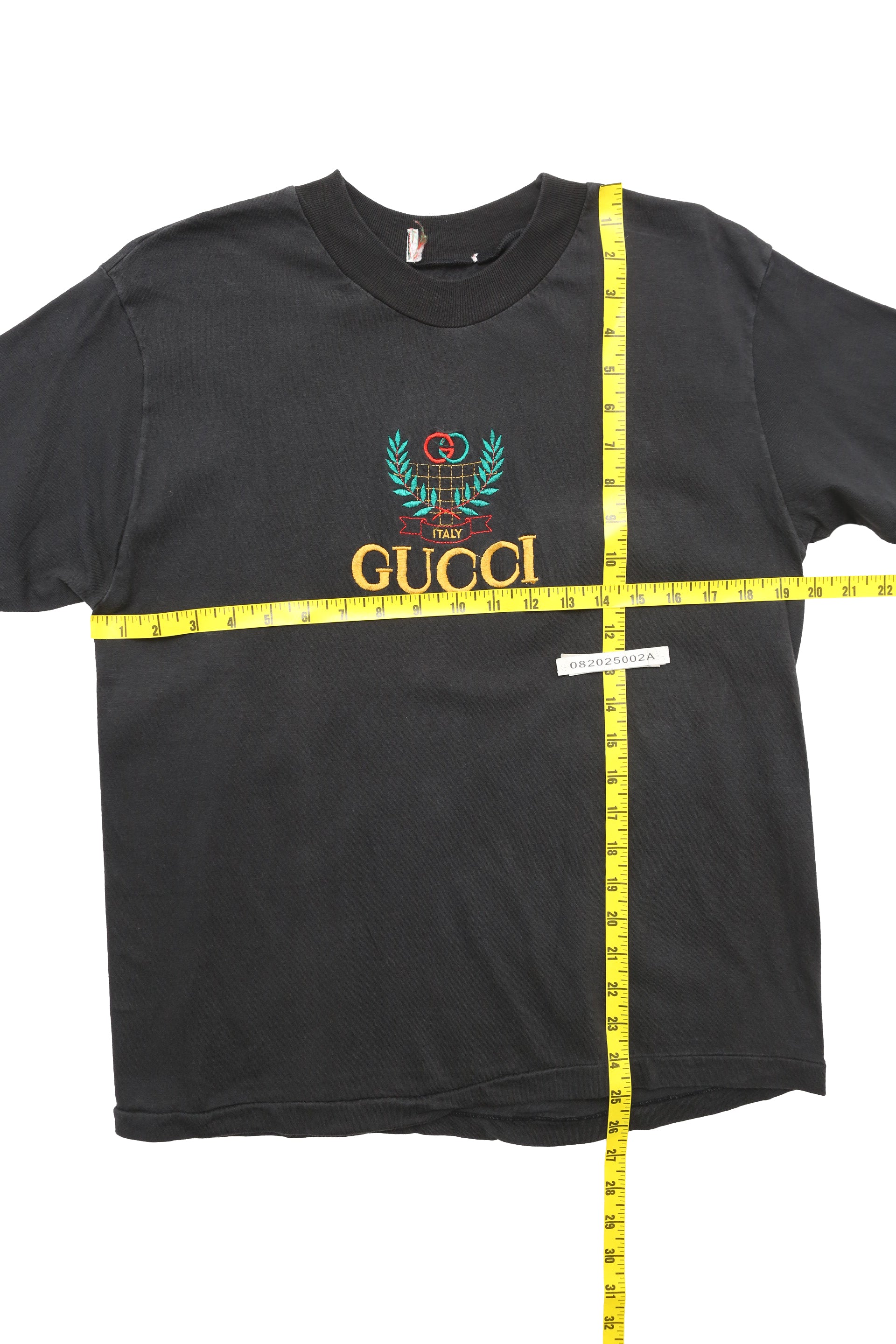 Vintage Gucci Embroidered T-shirt