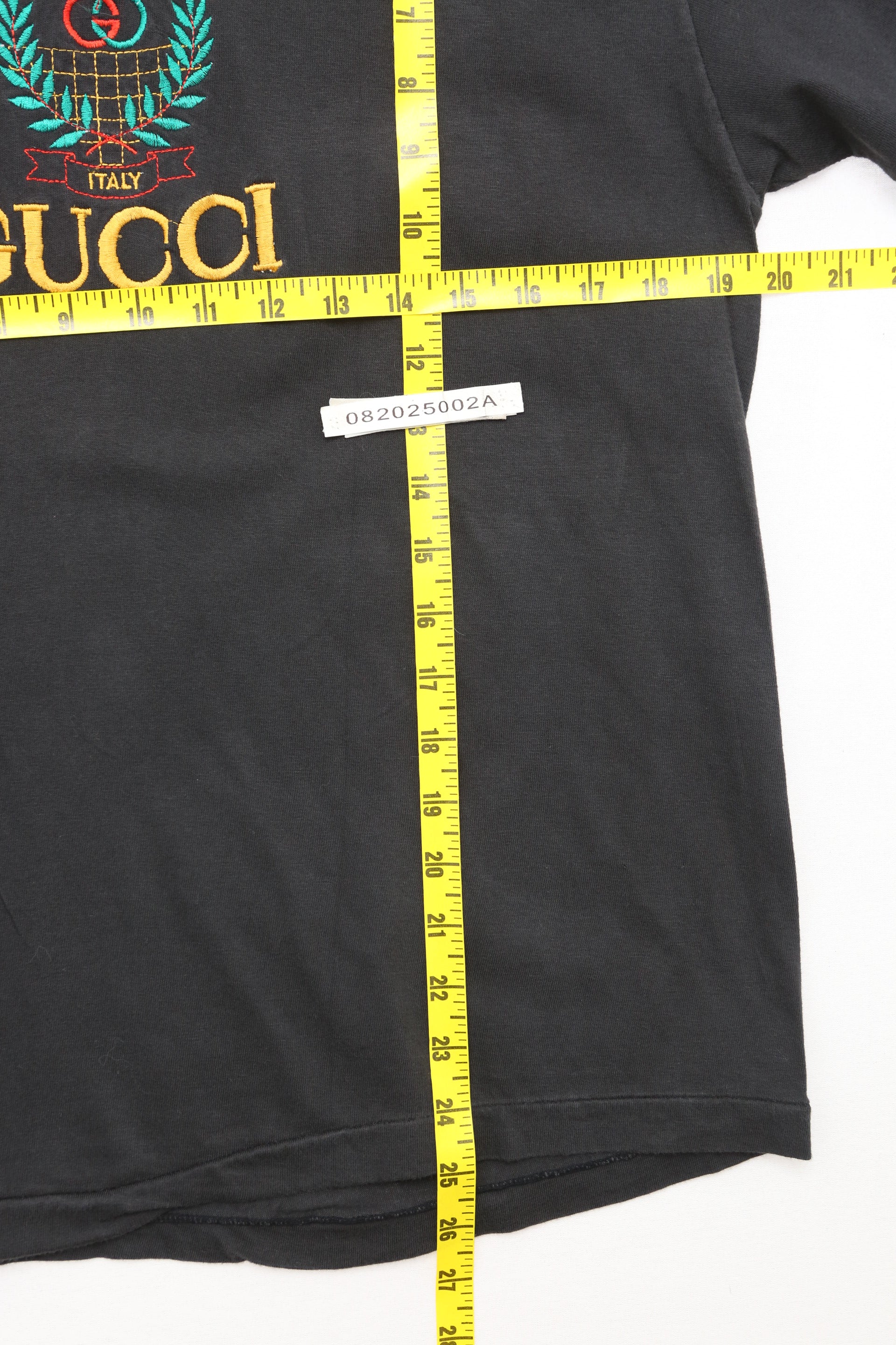 Vintage Gucci Embroidered T-shirt