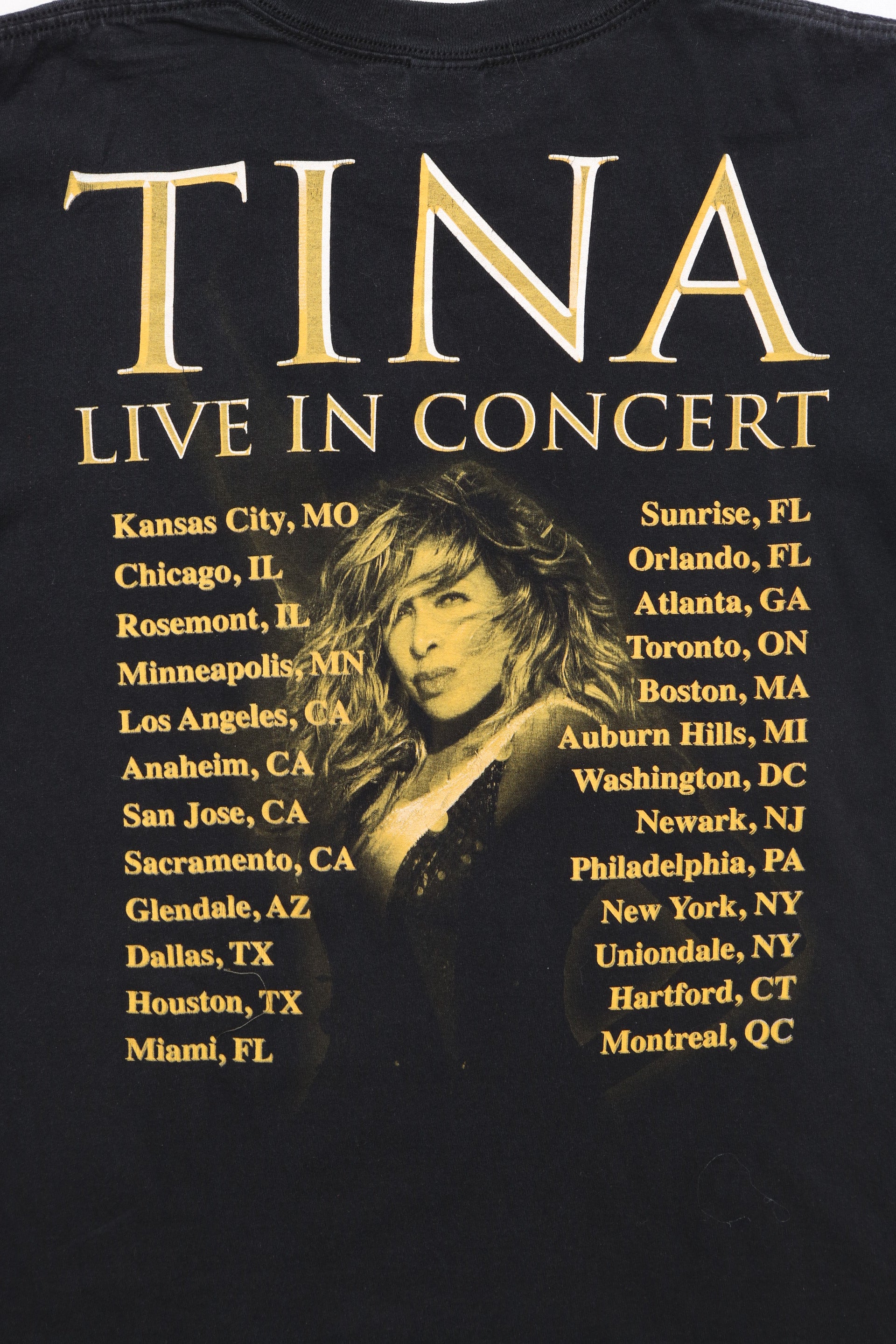 Tina Turner "Solid Gold Tour" Graphic T-shirt