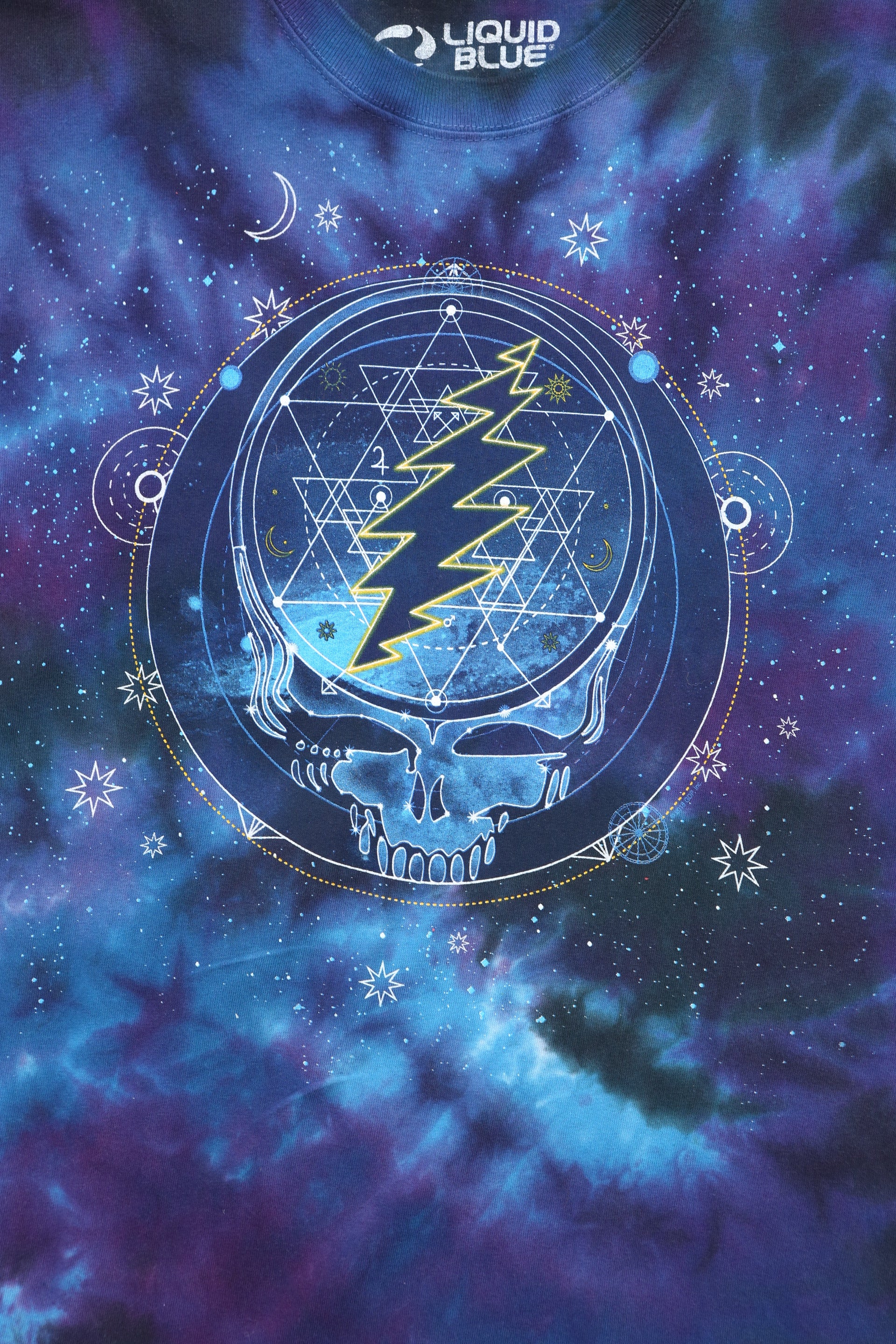 Liquid Blue x Grateful Dead "Mystical Stealie" Tie Dye Shirt