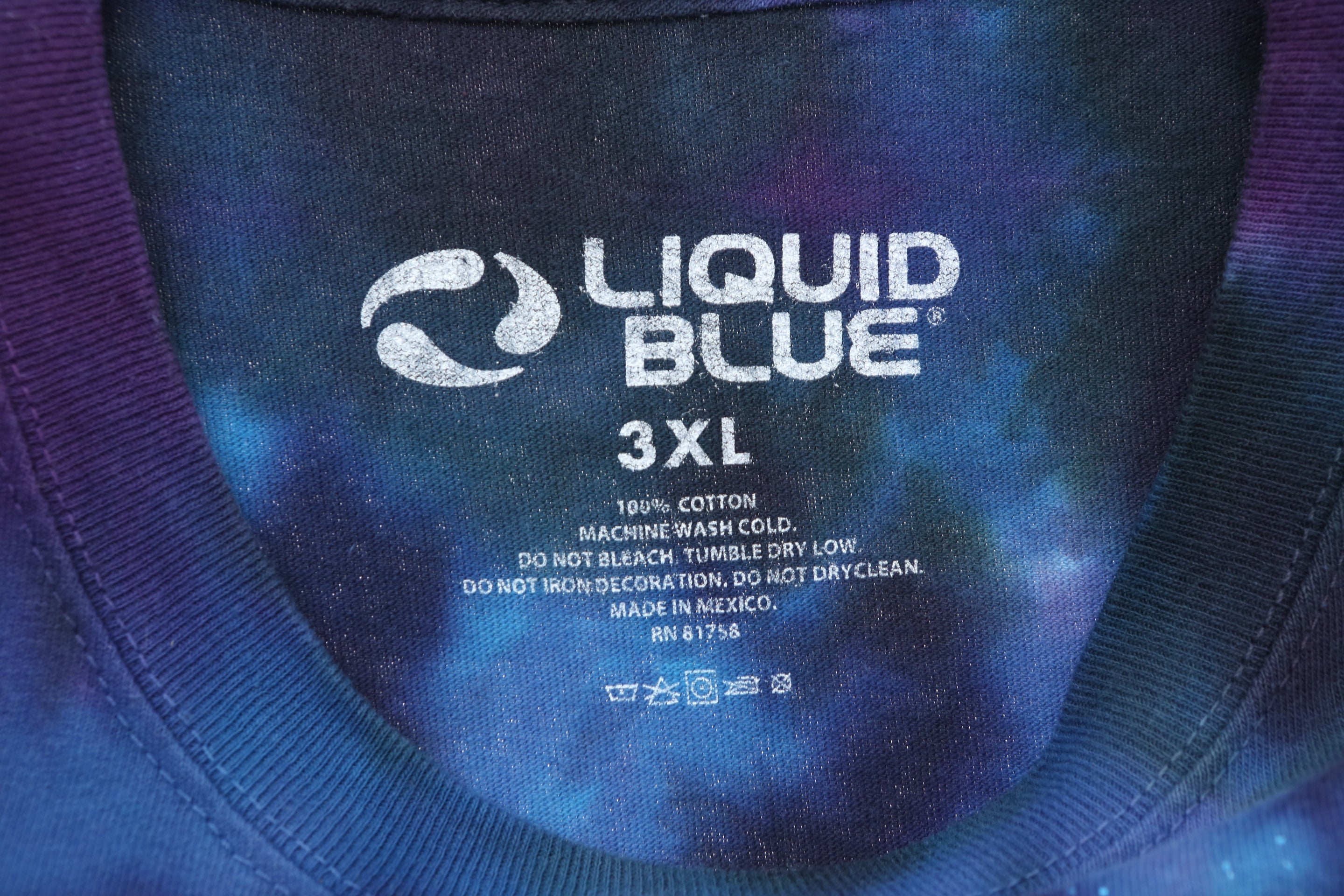 Liquid Blue x Grateful Dead "Mystical Stealie" Tie Dye Shirt