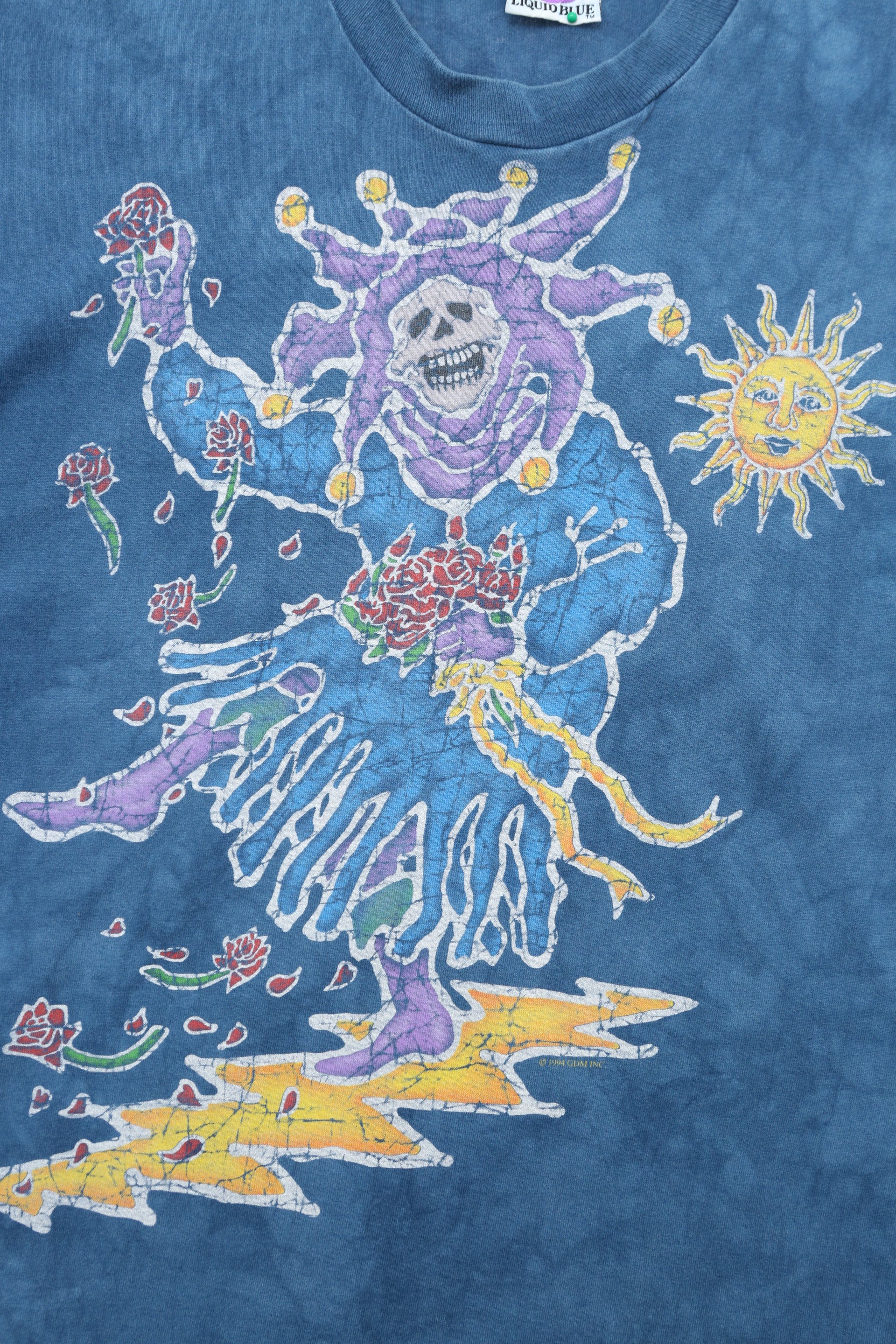 Liquid Blue x Grateful Dead "Dead Jester" T-shirt