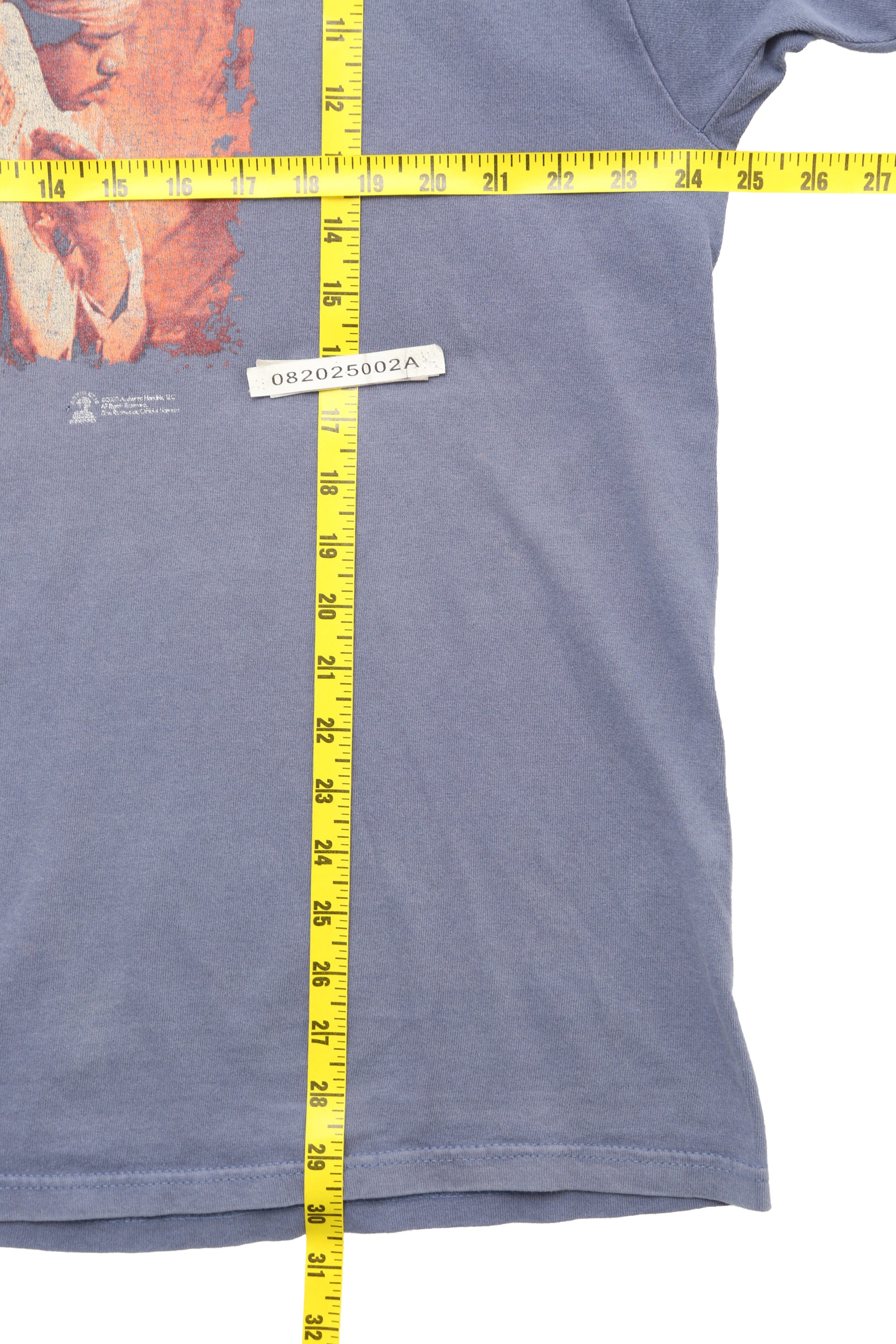 Y2K Jimi Hendrix "Live at Woodstock" Graphic T-shirt