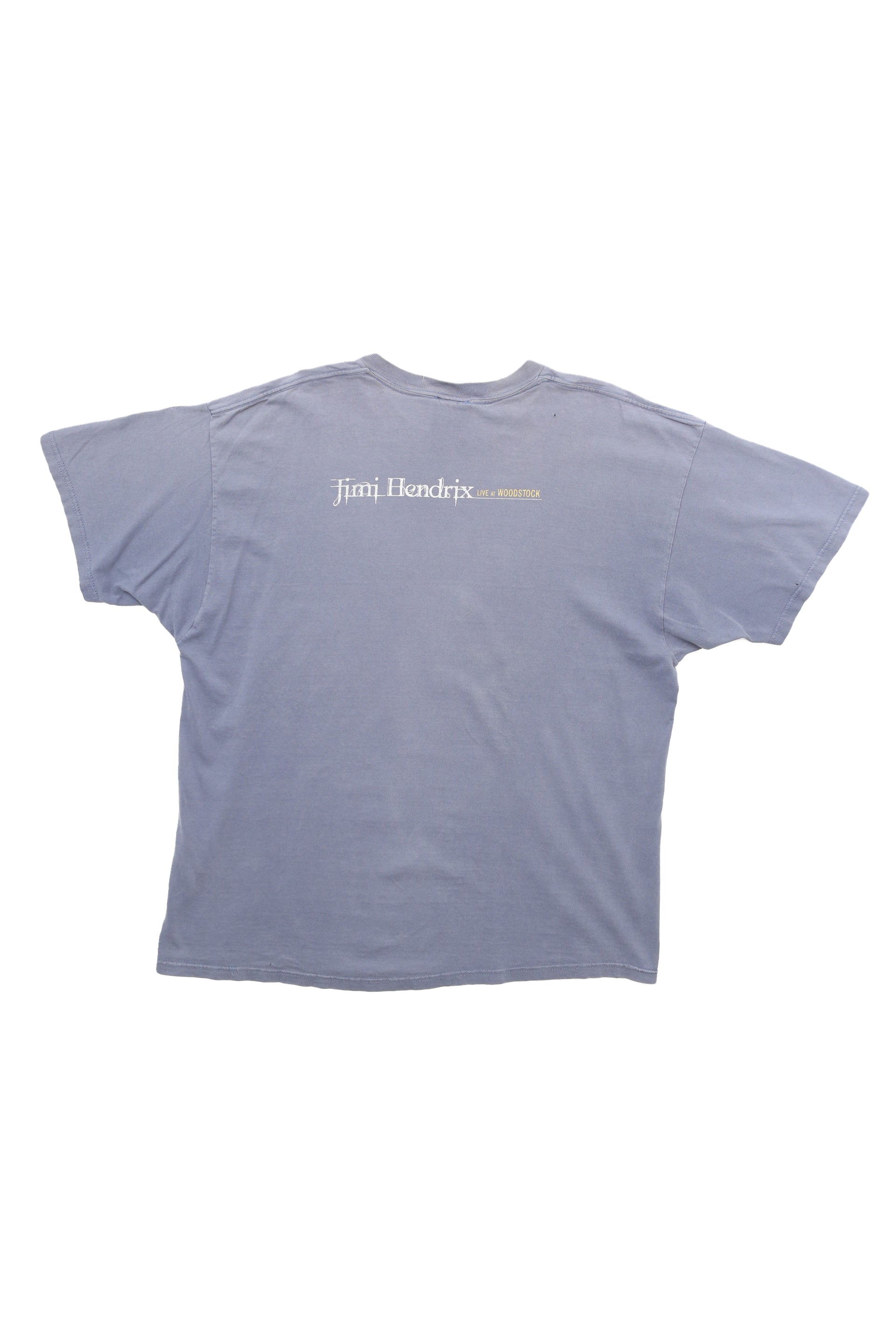 Y2K Jimi Hendrix "Live at Woodstock" Graphic T-shirt