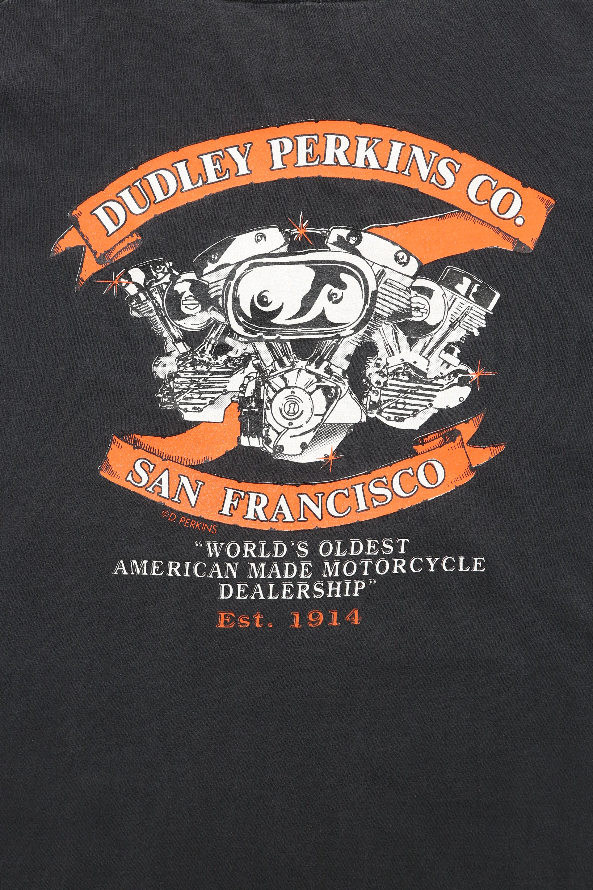 Harley Davidson Fogtown USA Graphic T-shirt