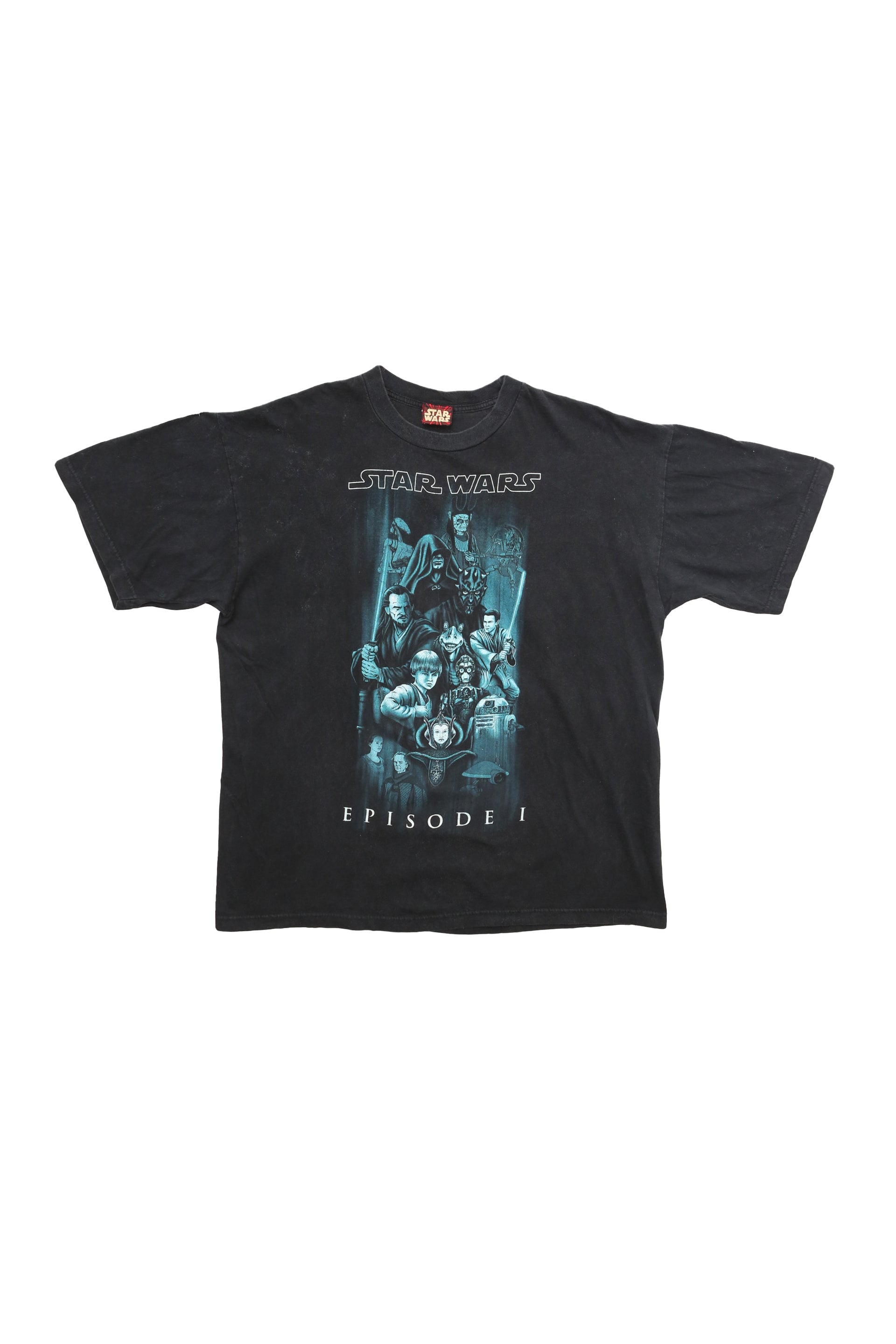 Vintage Star Wars Episode 1 Phantom Menace Graphic T-shirt