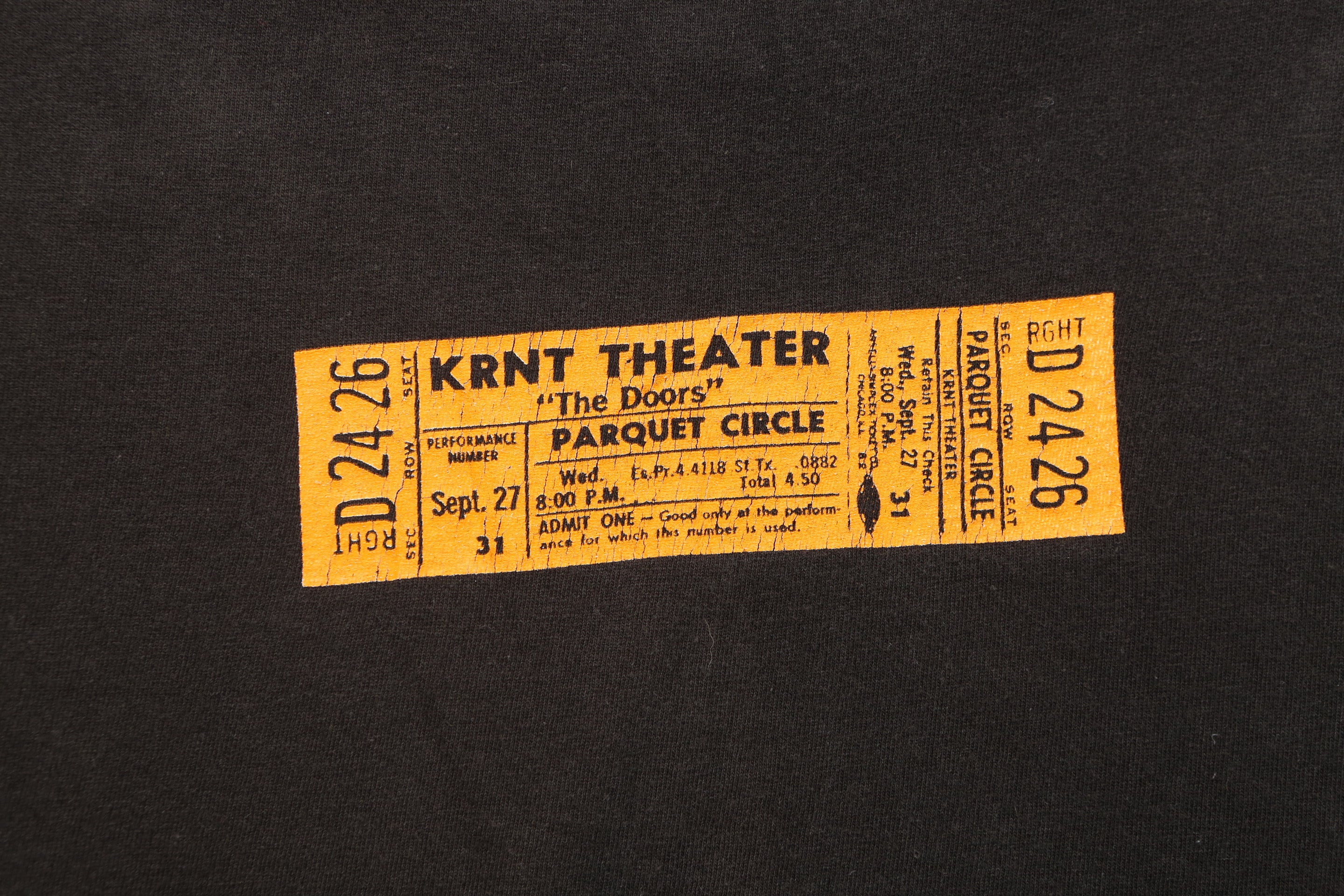 The Doors 1994 KRNT Theatre Graphic T-shirt