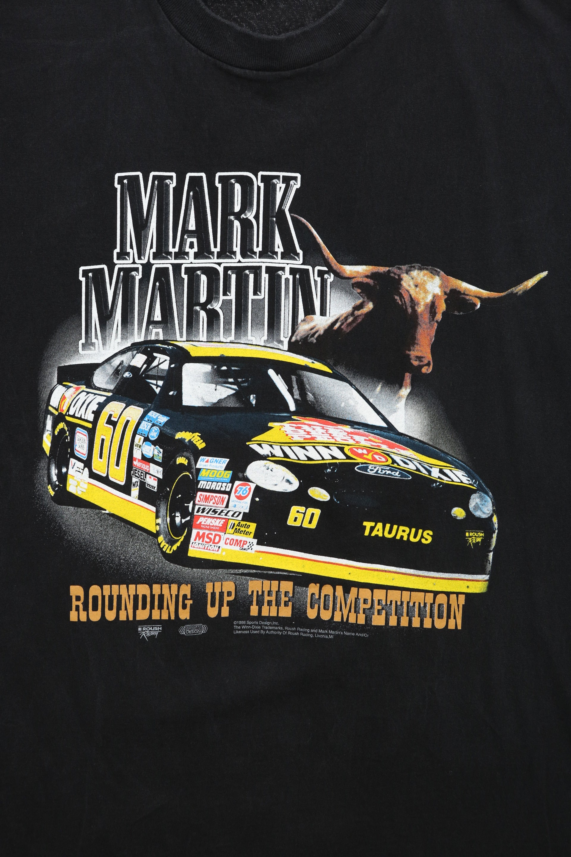 Mark Martin Nascar Racing T-shirt